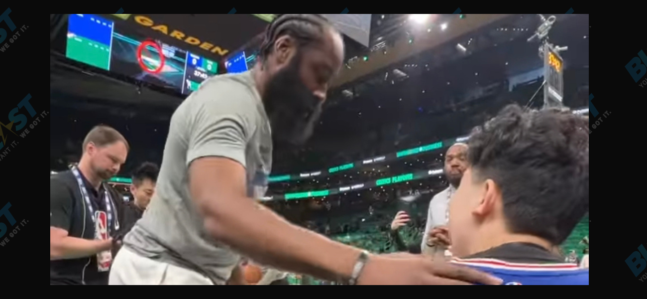 James Harden’s ‘Good Luck Charm,’ John Hao, Attends Game 7 Between Sixers And Celtics