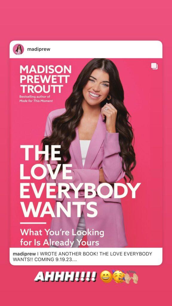 The Love That Everybody Wants- Madi Prewett's second book