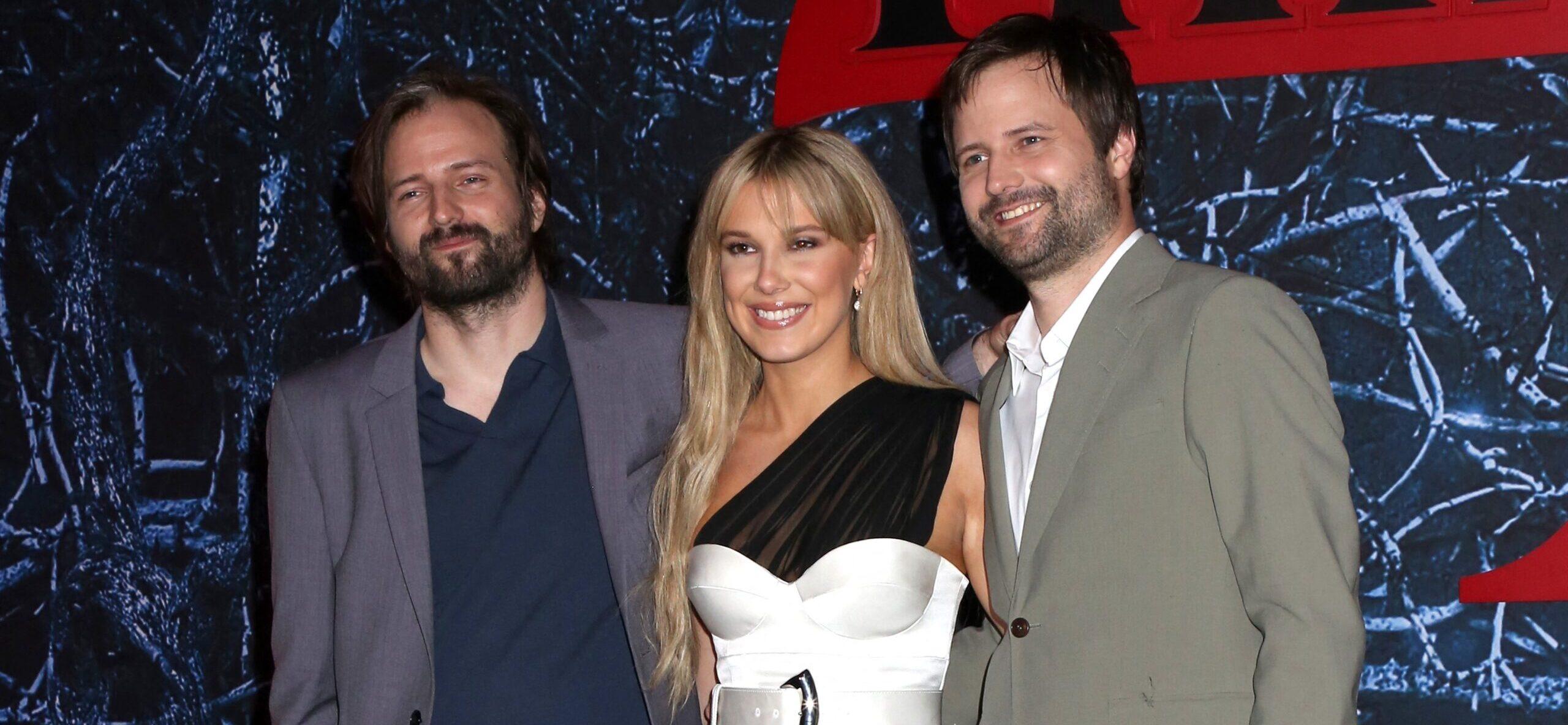 Stranger Things creators and Millie Bobby Brown