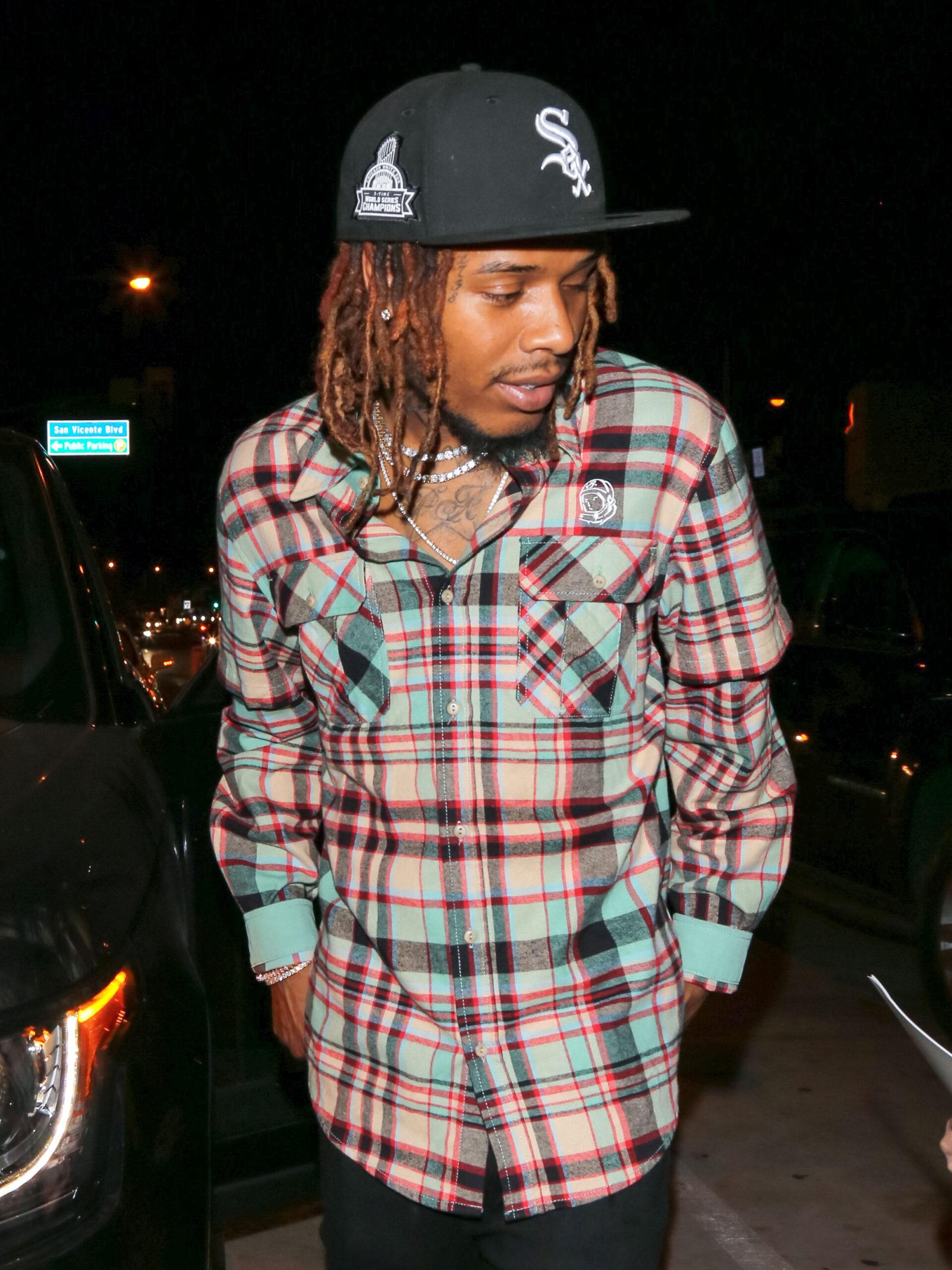 Fetty Wap has dinner at Catch Restaurant