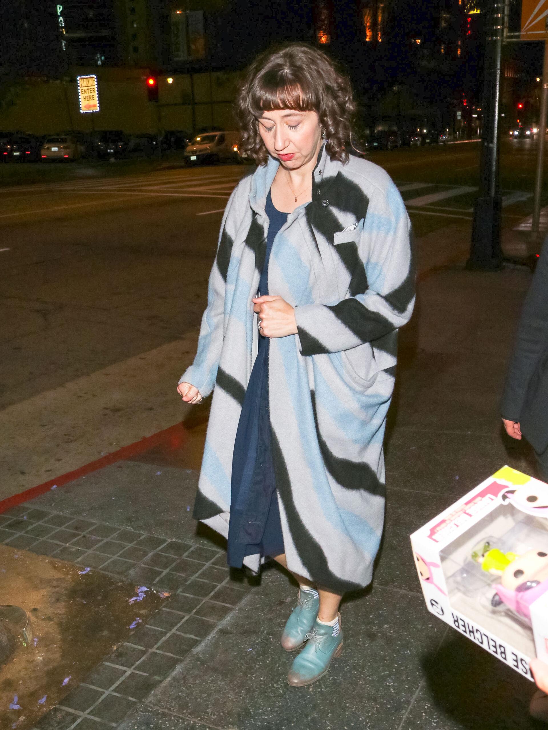 Kristen Schaal outside Avalon Hollywood