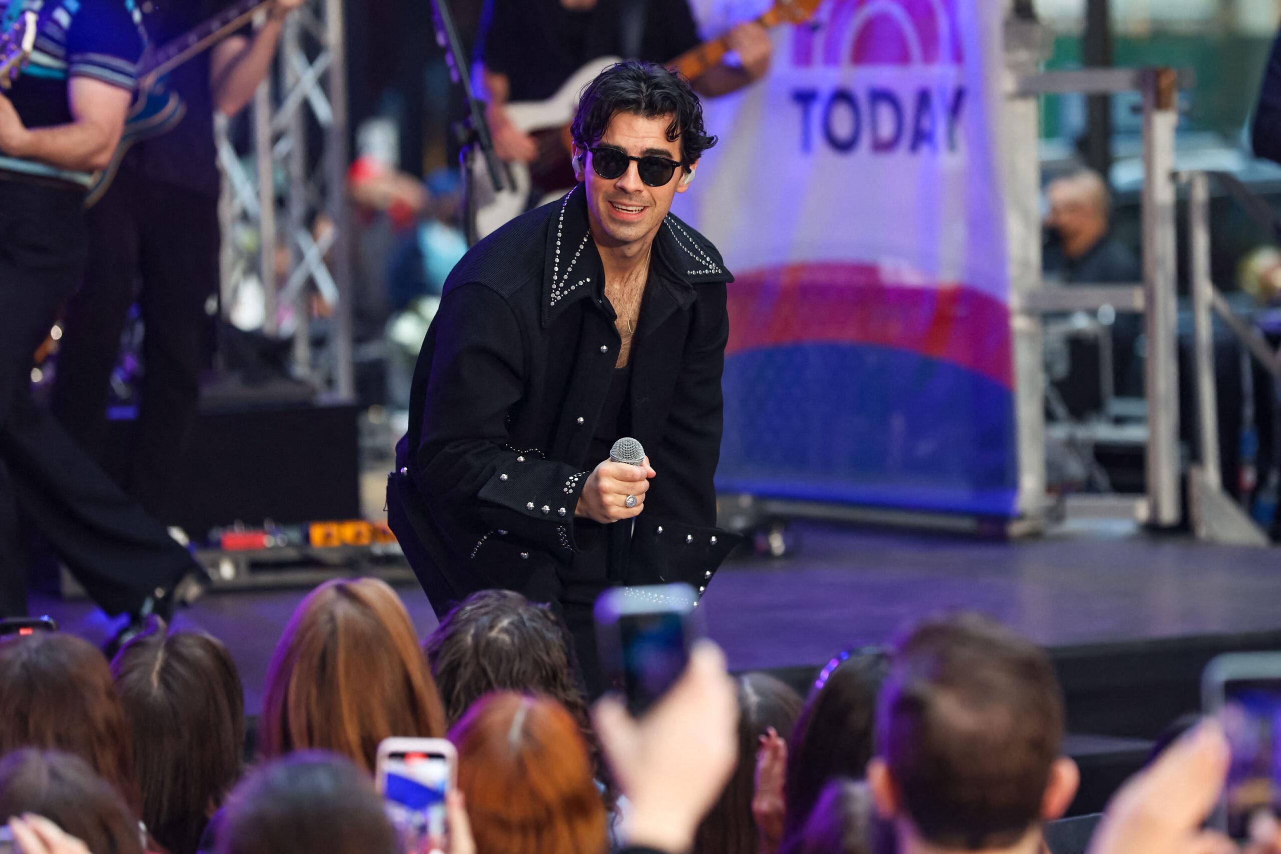 Kevin Jonas during the Jonas Brothers performance for the Citi Concert Series at the apos Today apos show