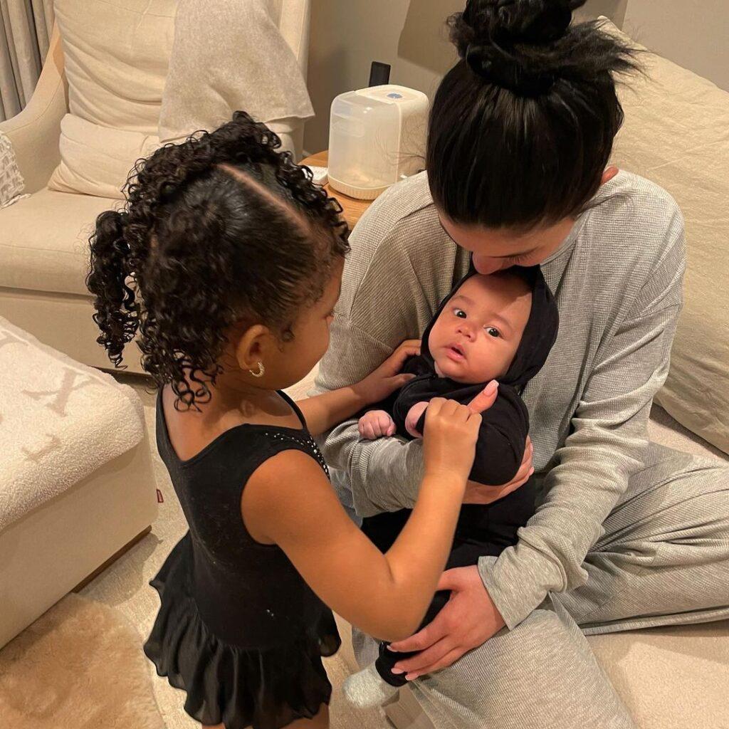 Kylie Jenner celebrates Mother's Day with Stormi and Aire