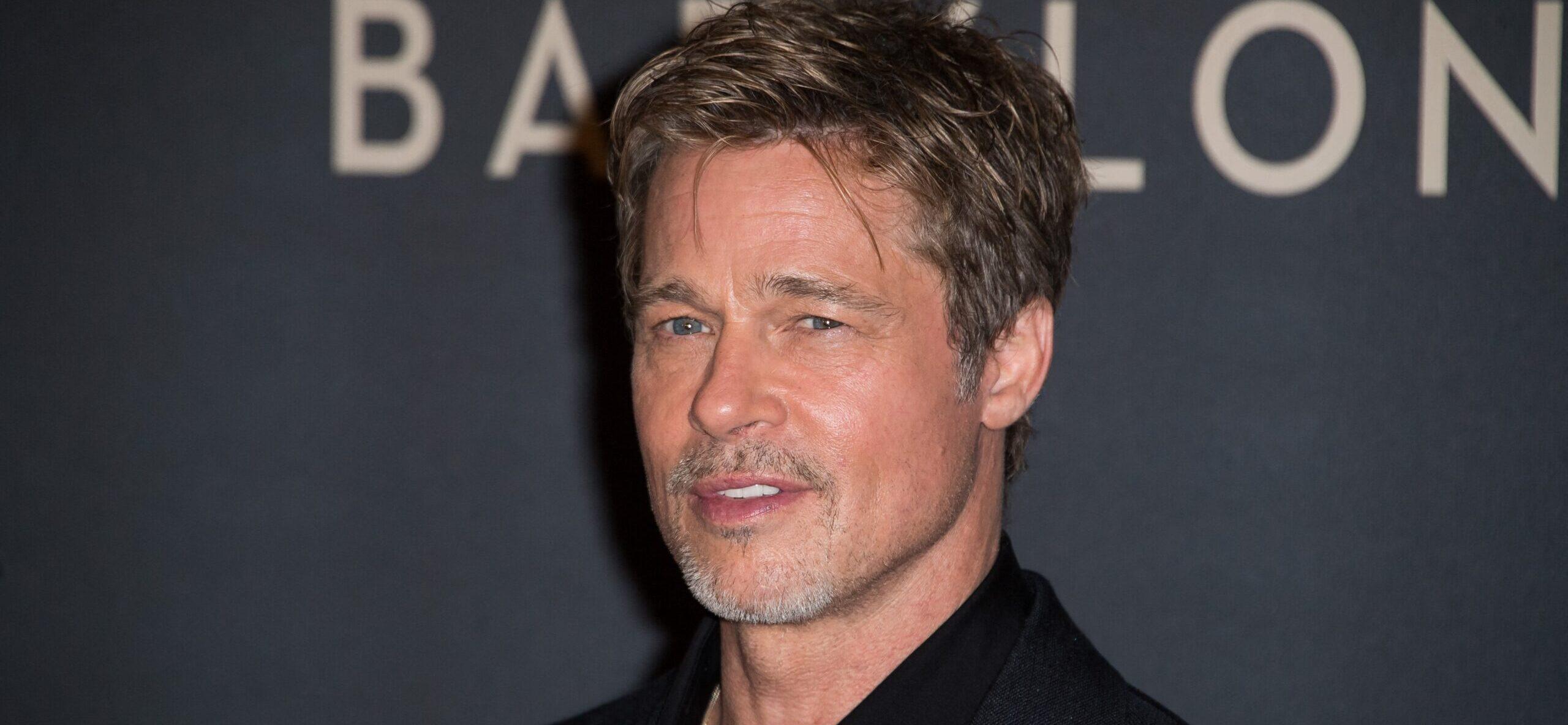 Brad Pitt at the Babylon Paris Premiere at Le Grand Rex cinema