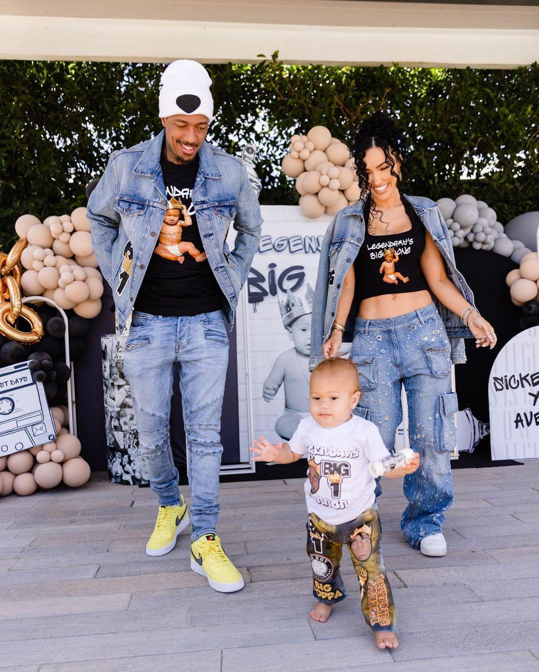Bre Tiesi and Nick Cannon celebrate as son Legendary celebrates his 1st birthday