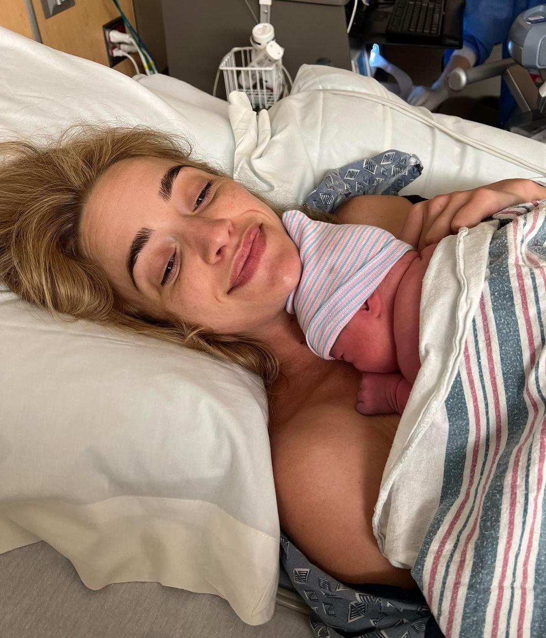 Ginny & Georgia’s Brianne Howey Welcomes 1st Baby With With Husband Matt Ziering