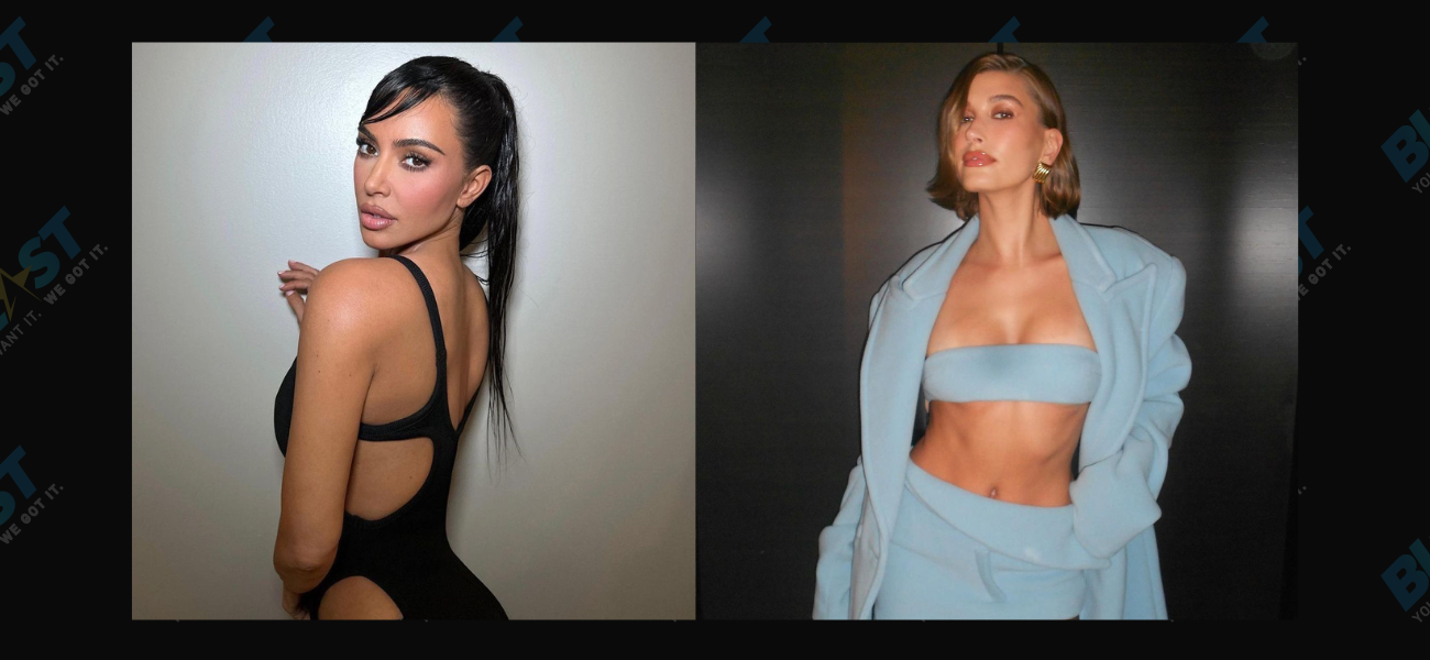Kim Kardashian REFUSES To Divulge Celebrity Crush To Hailey Bieber