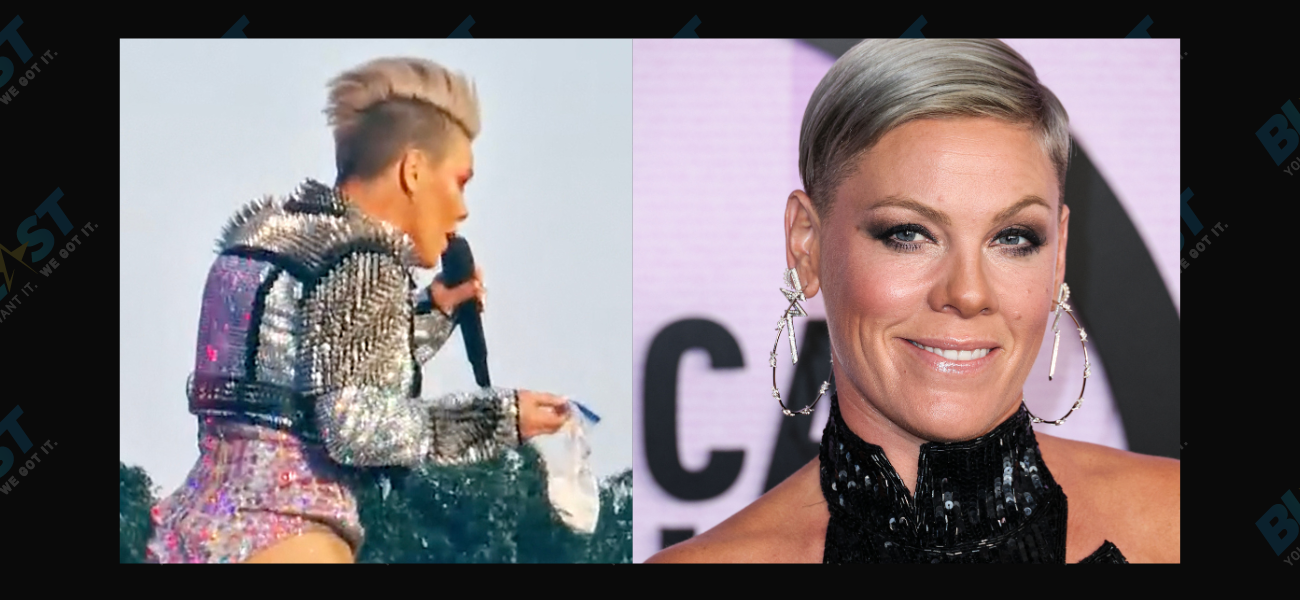 Singer Pink shocked by fan throwing their mother's ashes at her