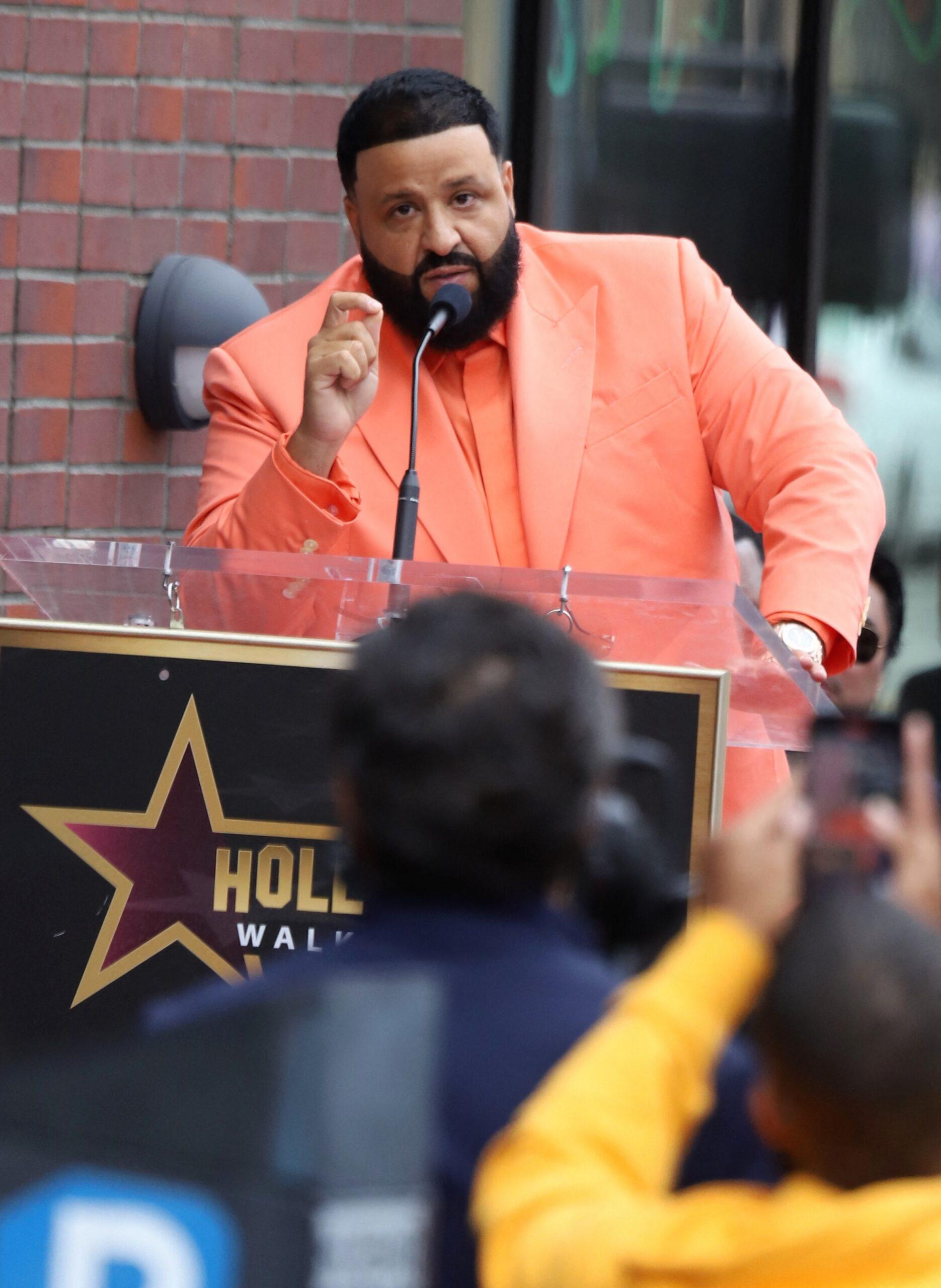 DJ Khaled gets 2,719th Star on the Hollywood Walk of Fame in the Category of Recording