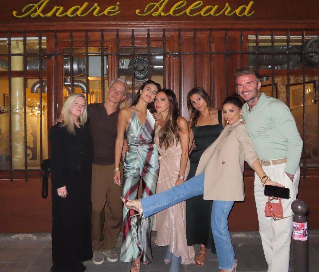 Victoria Beckham, BFF Eva Longoria and David Beckham hang out in France with friends