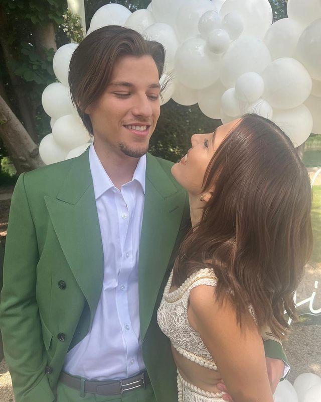 Millie Bobby Brown Looks Stunning At Her Engagement Party With Fiancé Jake Bongiovi