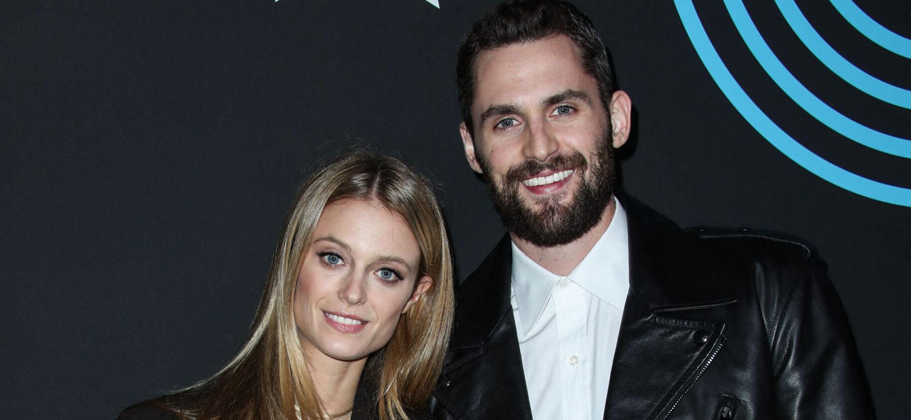 Kevin Love and Kate Bock
