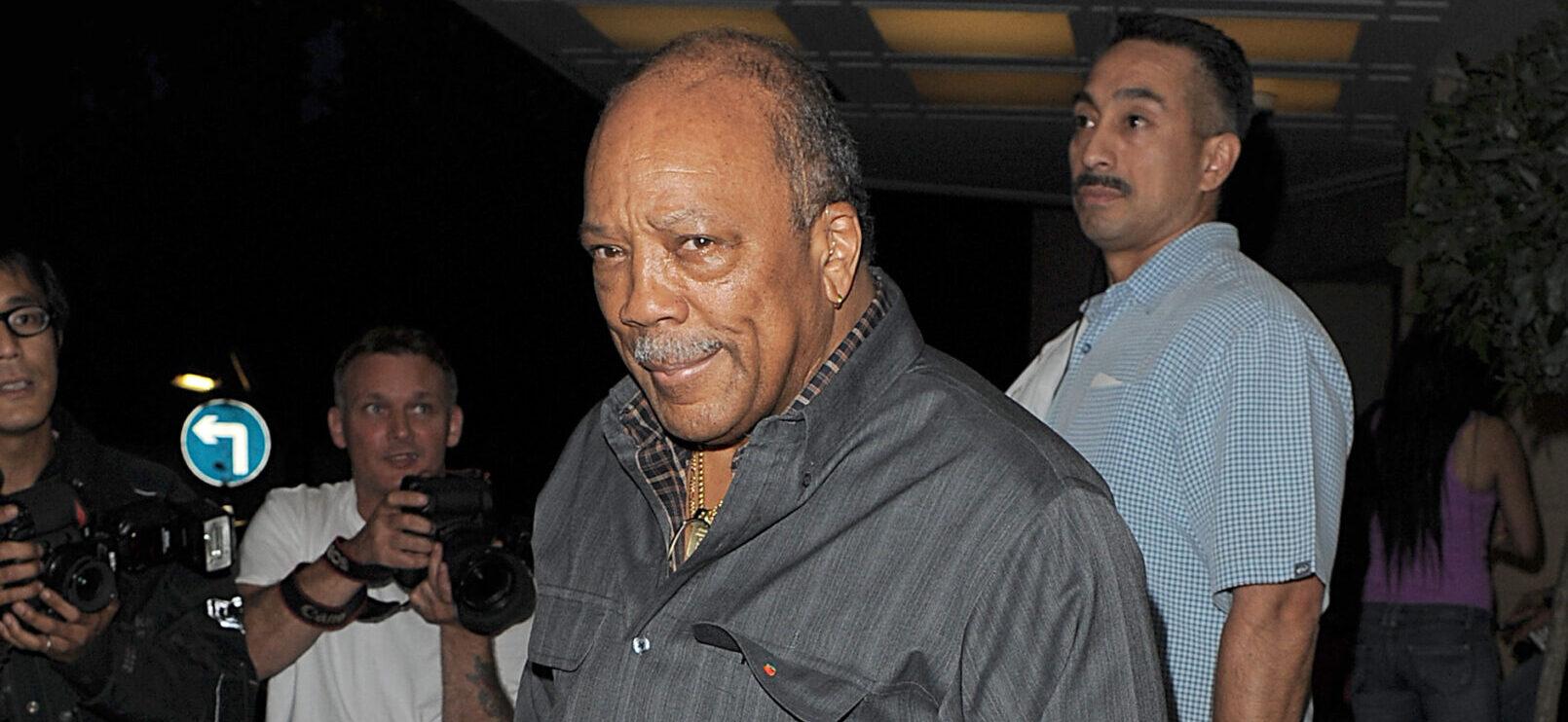 Quincy Jones Reportedly Rushed To The Hospital Due To A ‘Bad Reaction’ To Food