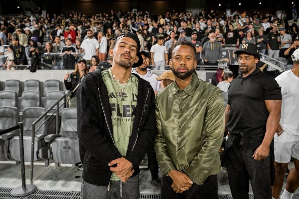 NBA Star Trae Young Spotted Front & Center For LAFC's Home Win