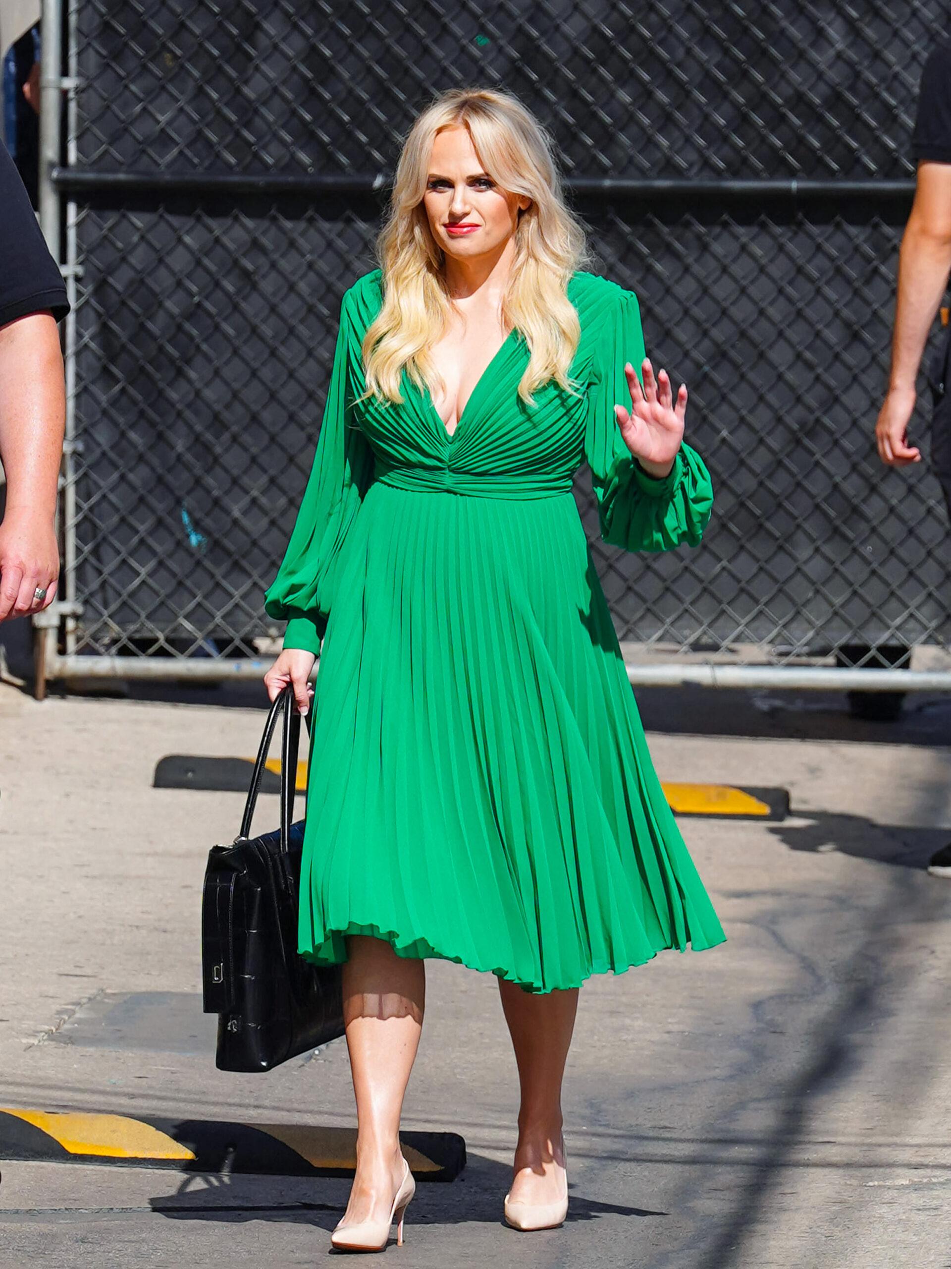 Rebel Wilson at apos Jimmy Kimmel Live apos