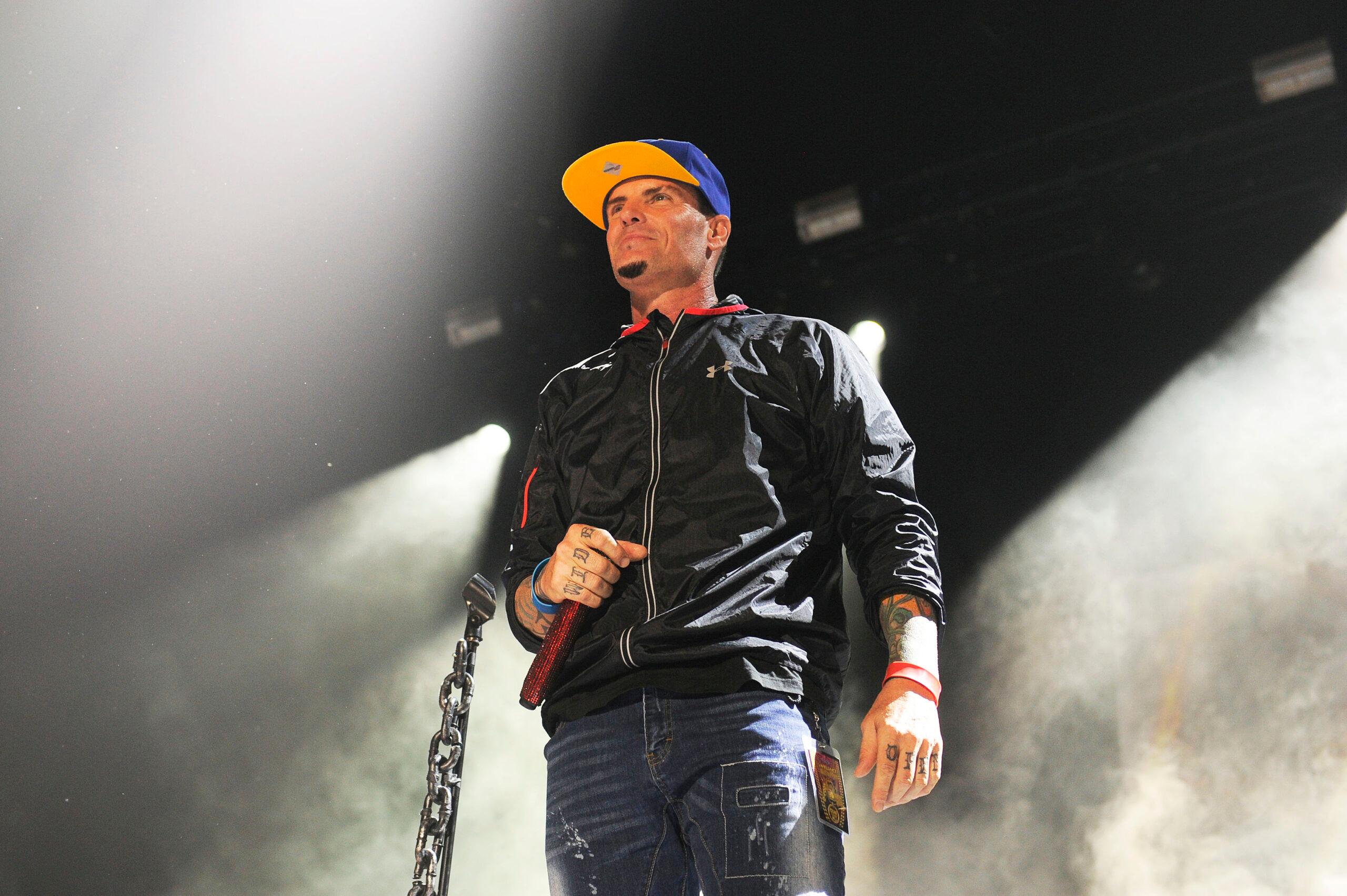 Vanilla Ice performing durinf apos I Love The 90 apos s apos at SSE Arena