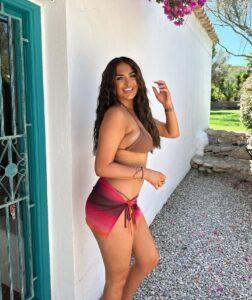 TikTok Star Amber Phillips Is Bringing The Heat In Her Red Bikini