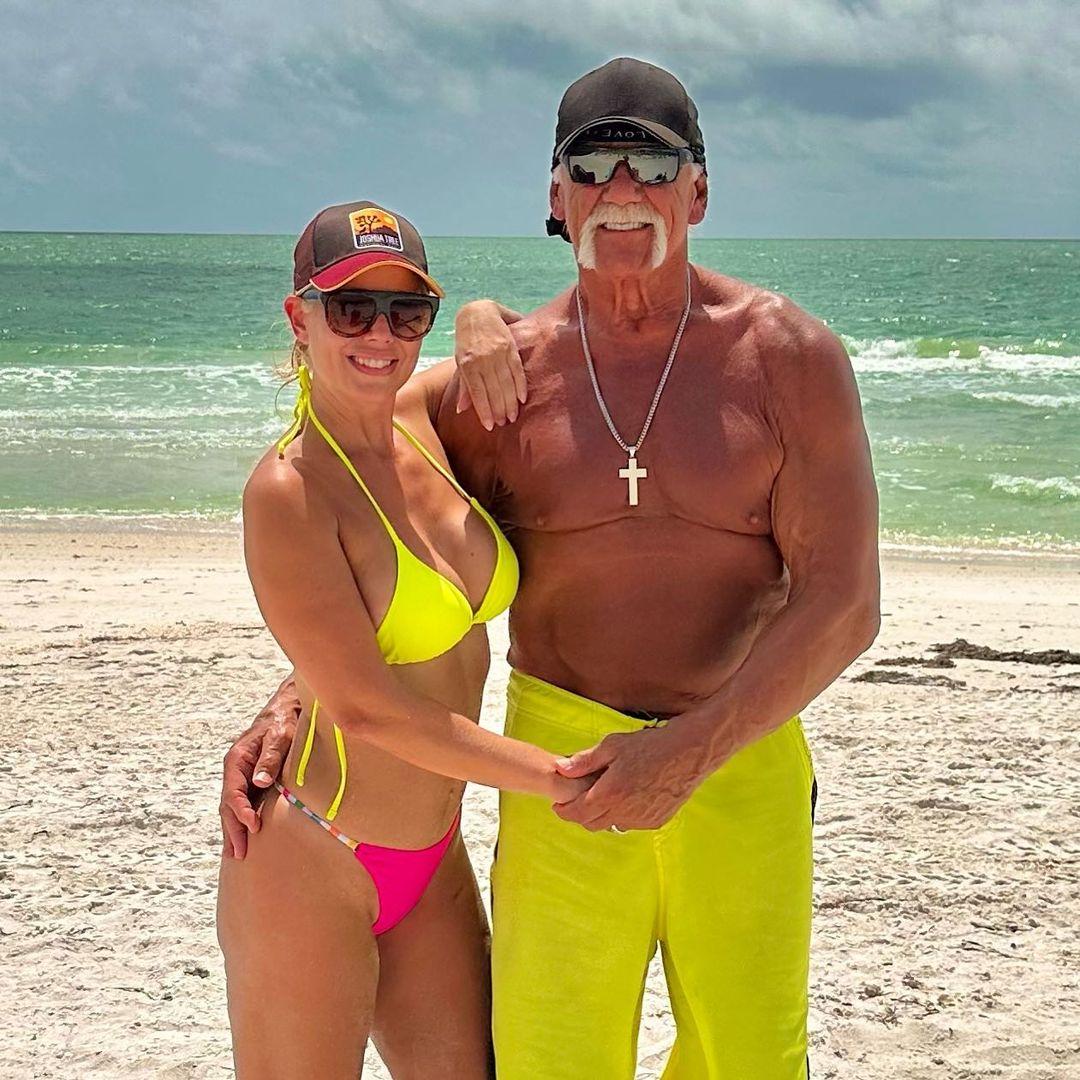 Hulk Hogan and fiancee Sky Daily