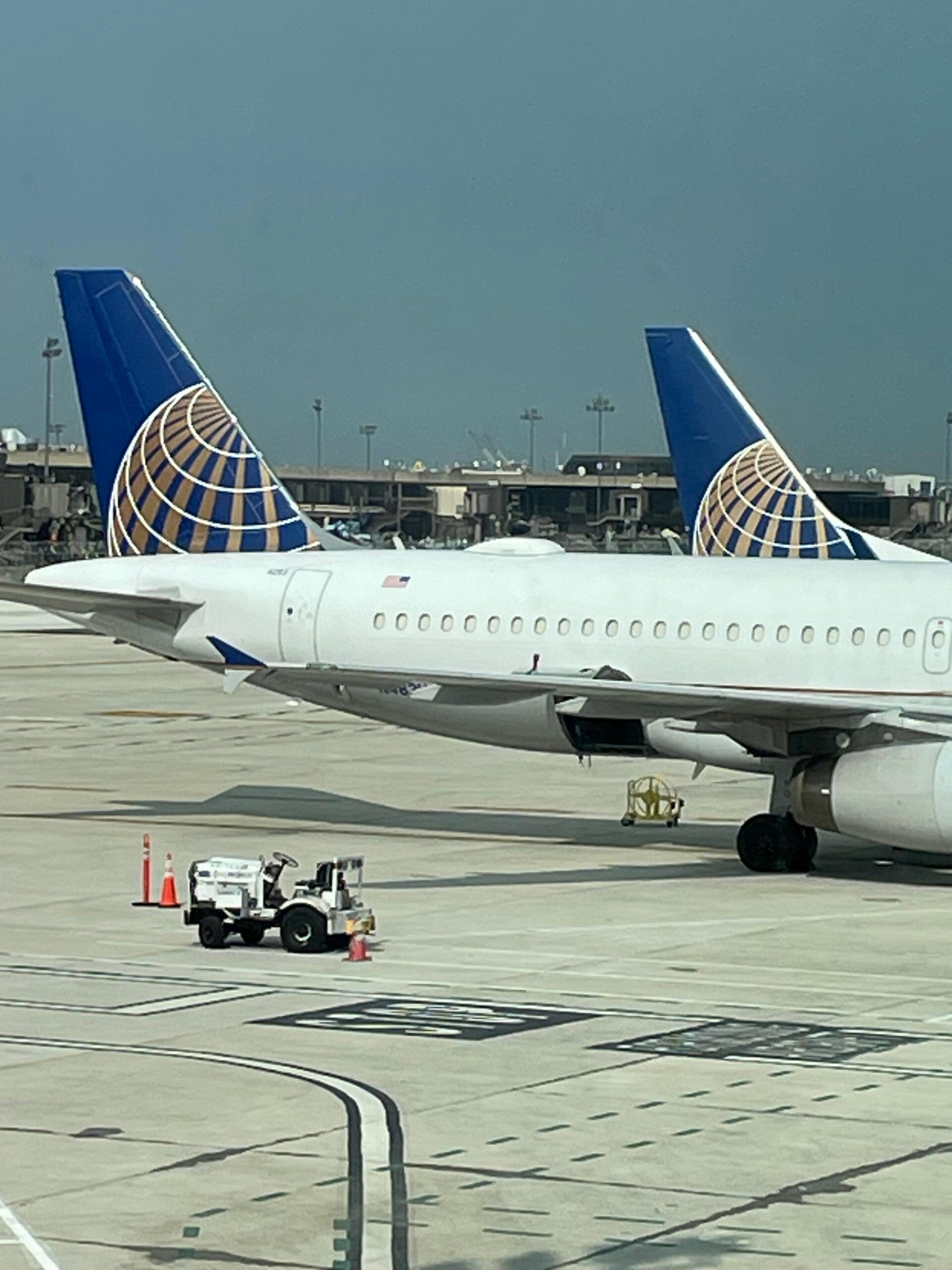 United Airlines in Newark, NJ
