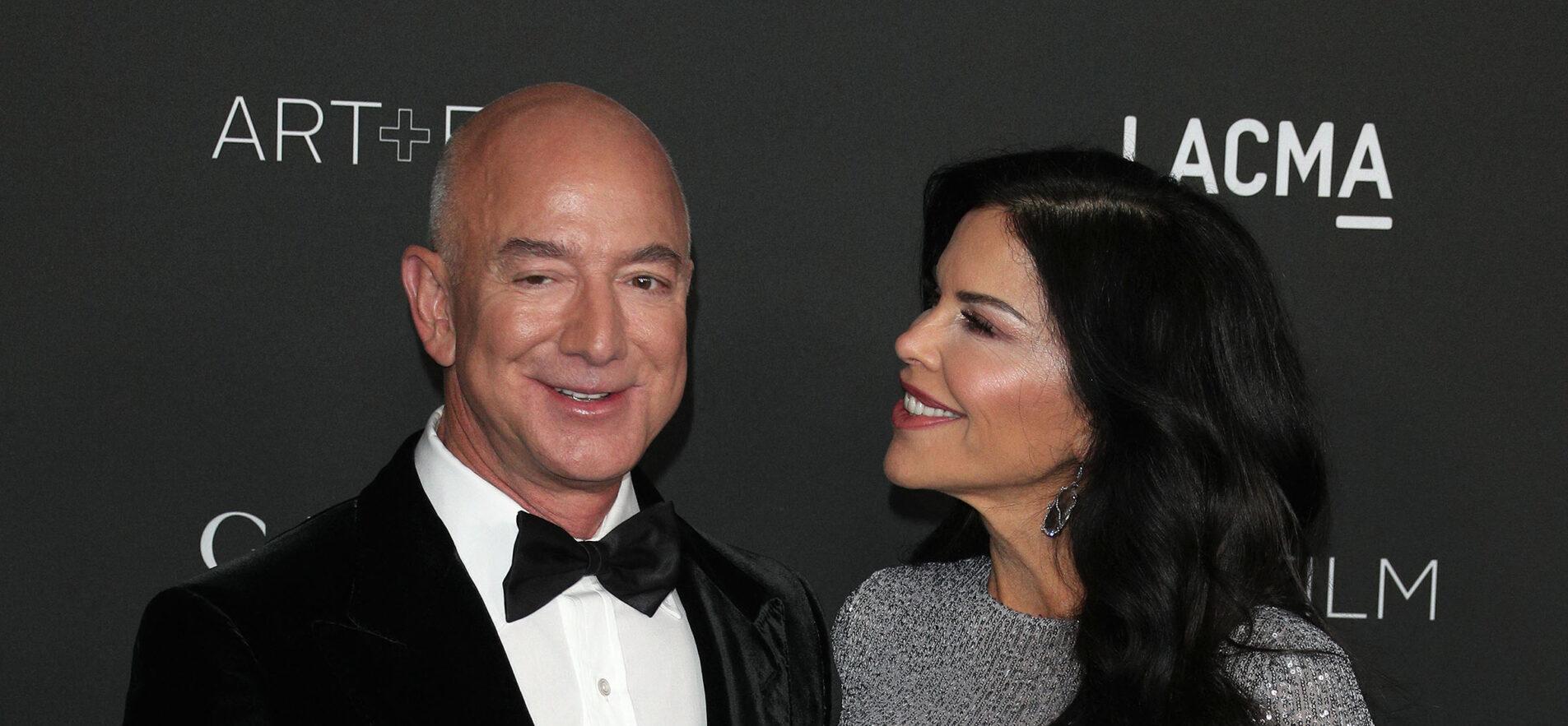 Jeff Bezos & Fiancée Lauren Sánchez Host Grand Engagement Bash Aboard $500 Million Yacht