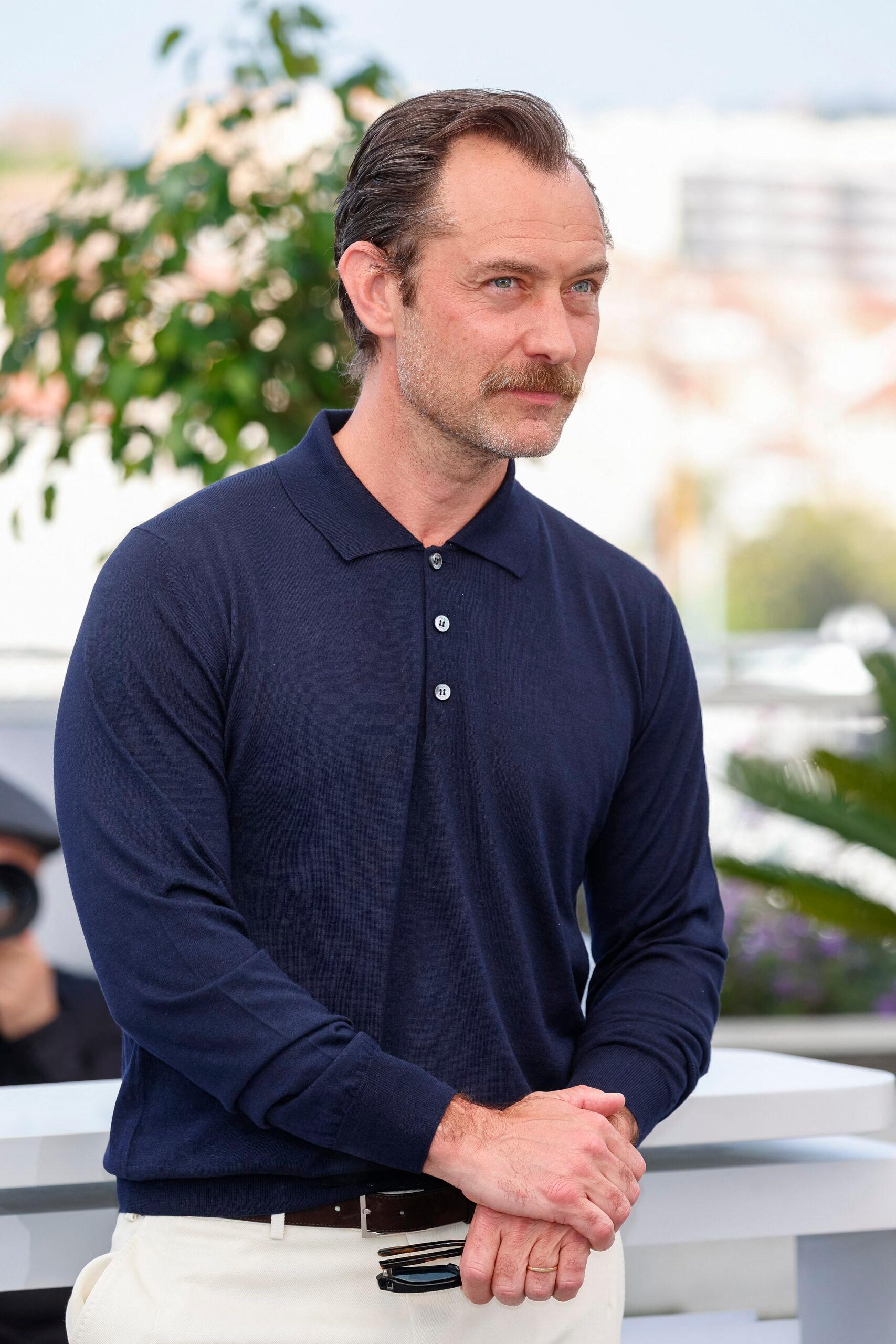 Jude Law at the 76th Cannes Film Festival