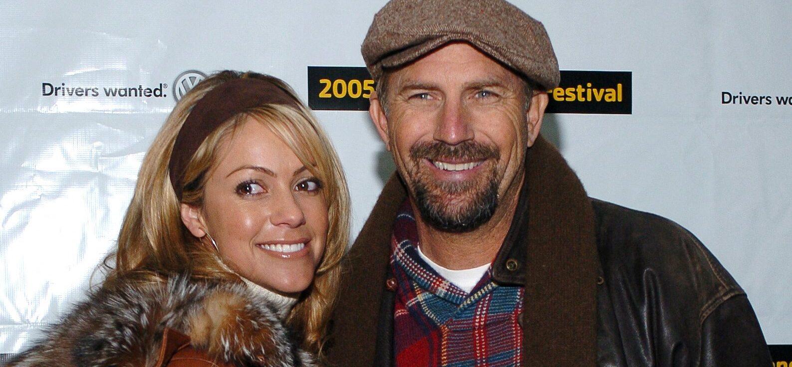 Kevin Costner and Christine Baumgartner