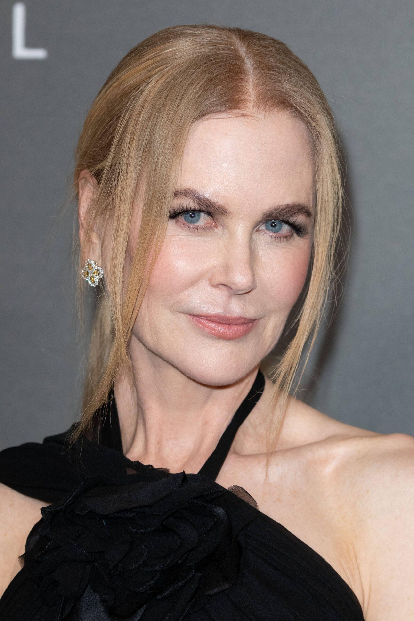 Nicole Kidman Goes Braless In An Ab-Baring Gown For 'Special Ops: Lioness' Screening