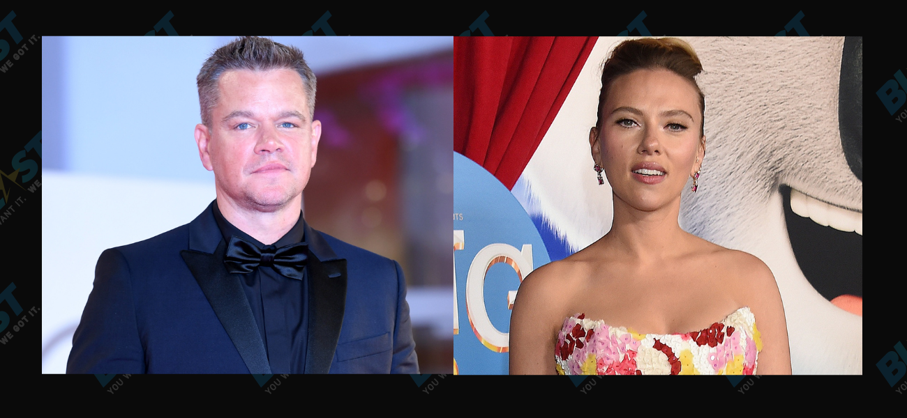 Matt Damon Says Kissing Scarlett Johansson Was ‘Hell’ For THIS Hilarious Reason