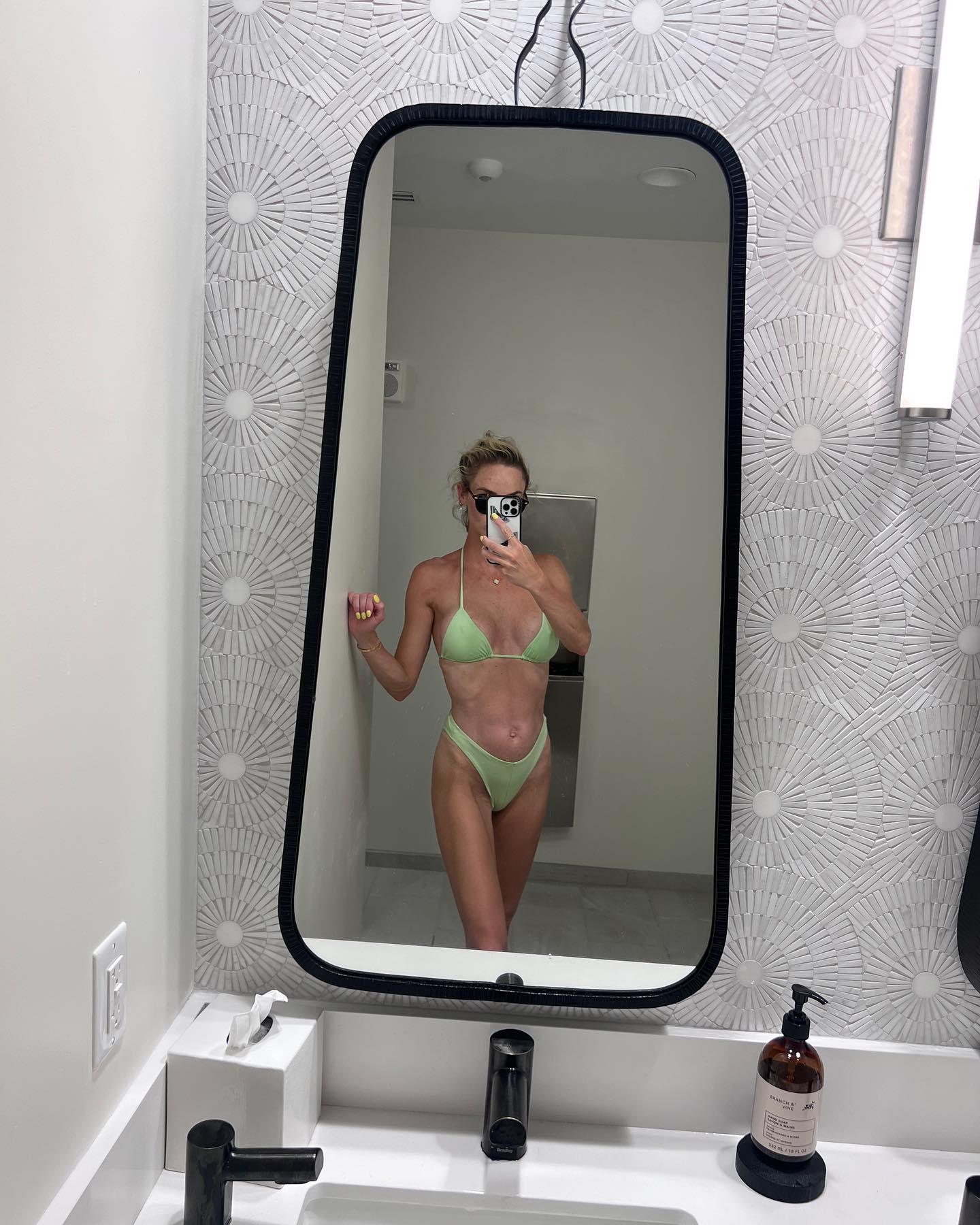 Meghan King flaunts toned body in bikini