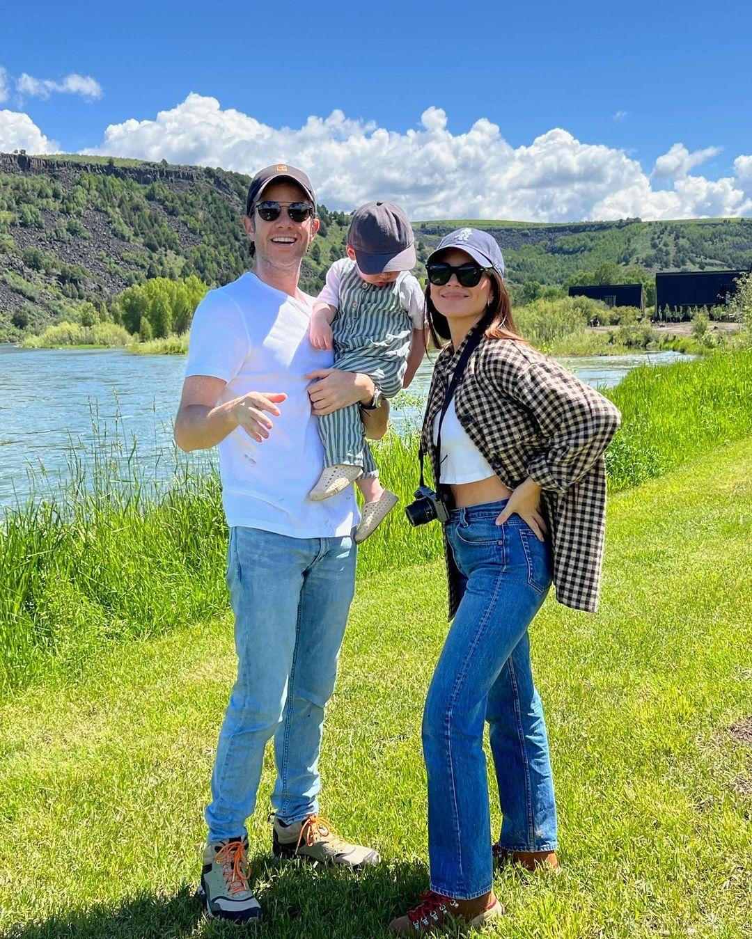 Olivia Munn and John Mulaney enjoy family vacation time with son Malcolm