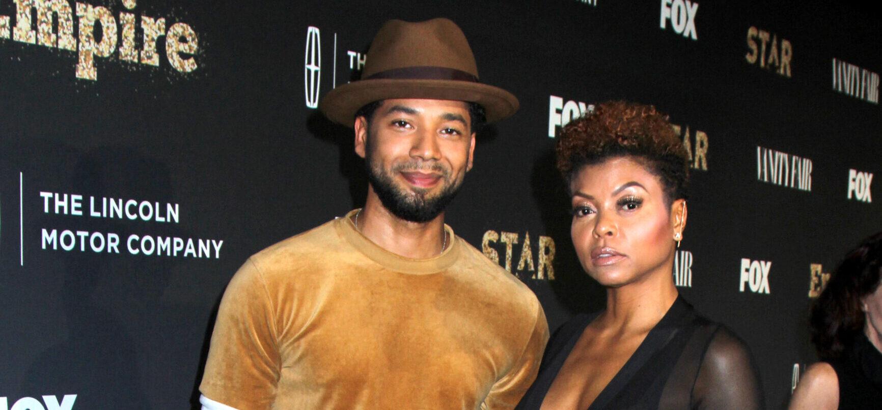 Jussie Smollett Reunites With Supportive Co-star Taraji P. Henson For A Workout Session