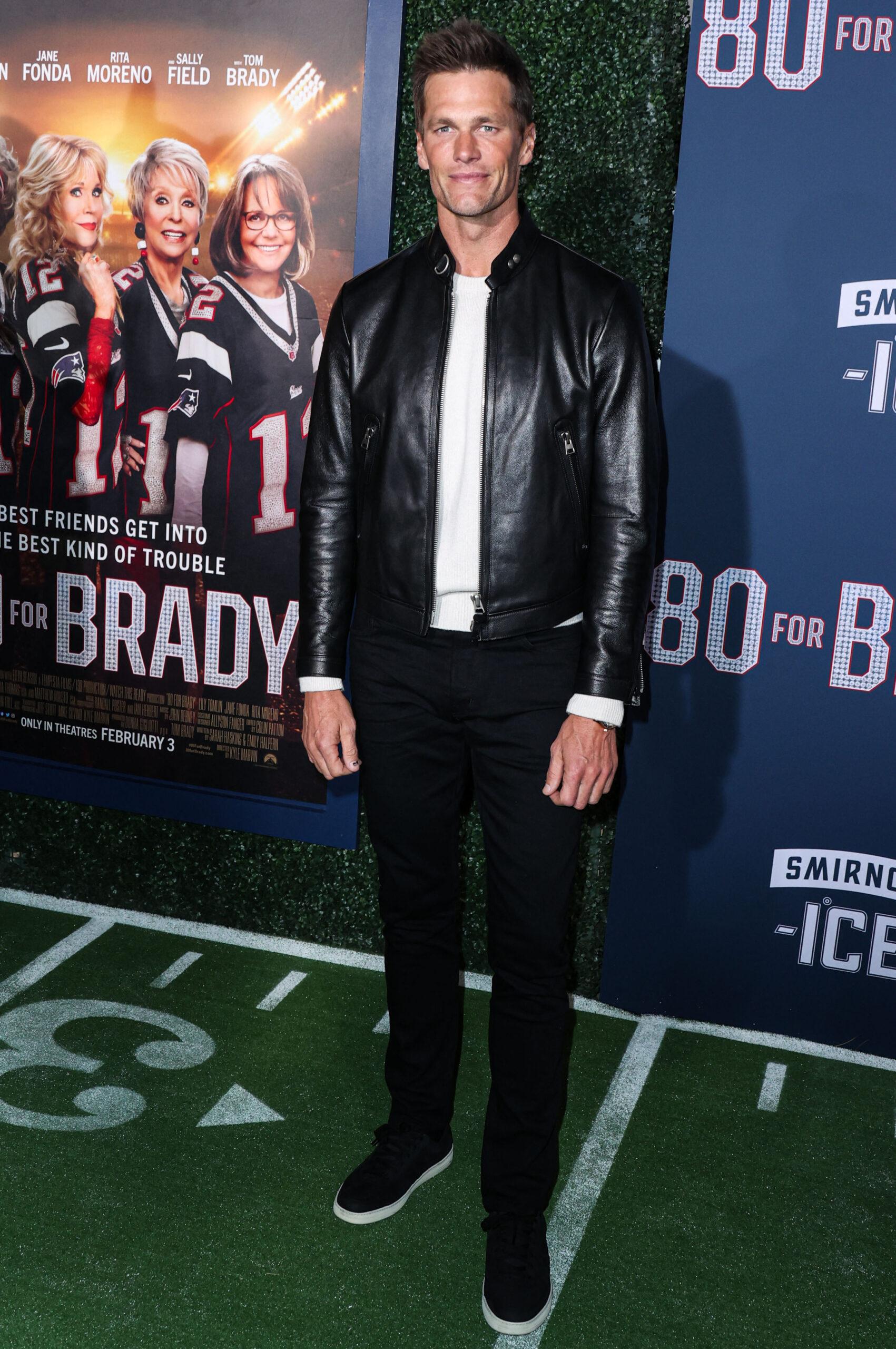 Tom Brady at Los Angeles Premiere Screening Of Paramount Pictures' '80 For Brady'