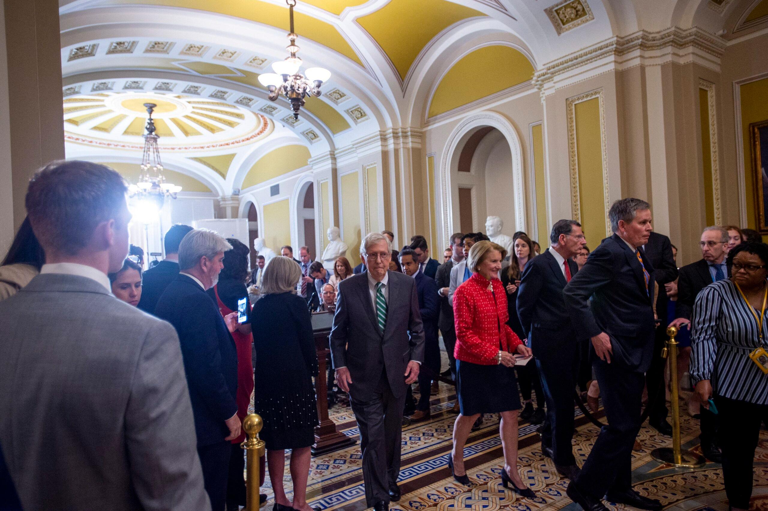 Senate Republican s policy luncheon press conference