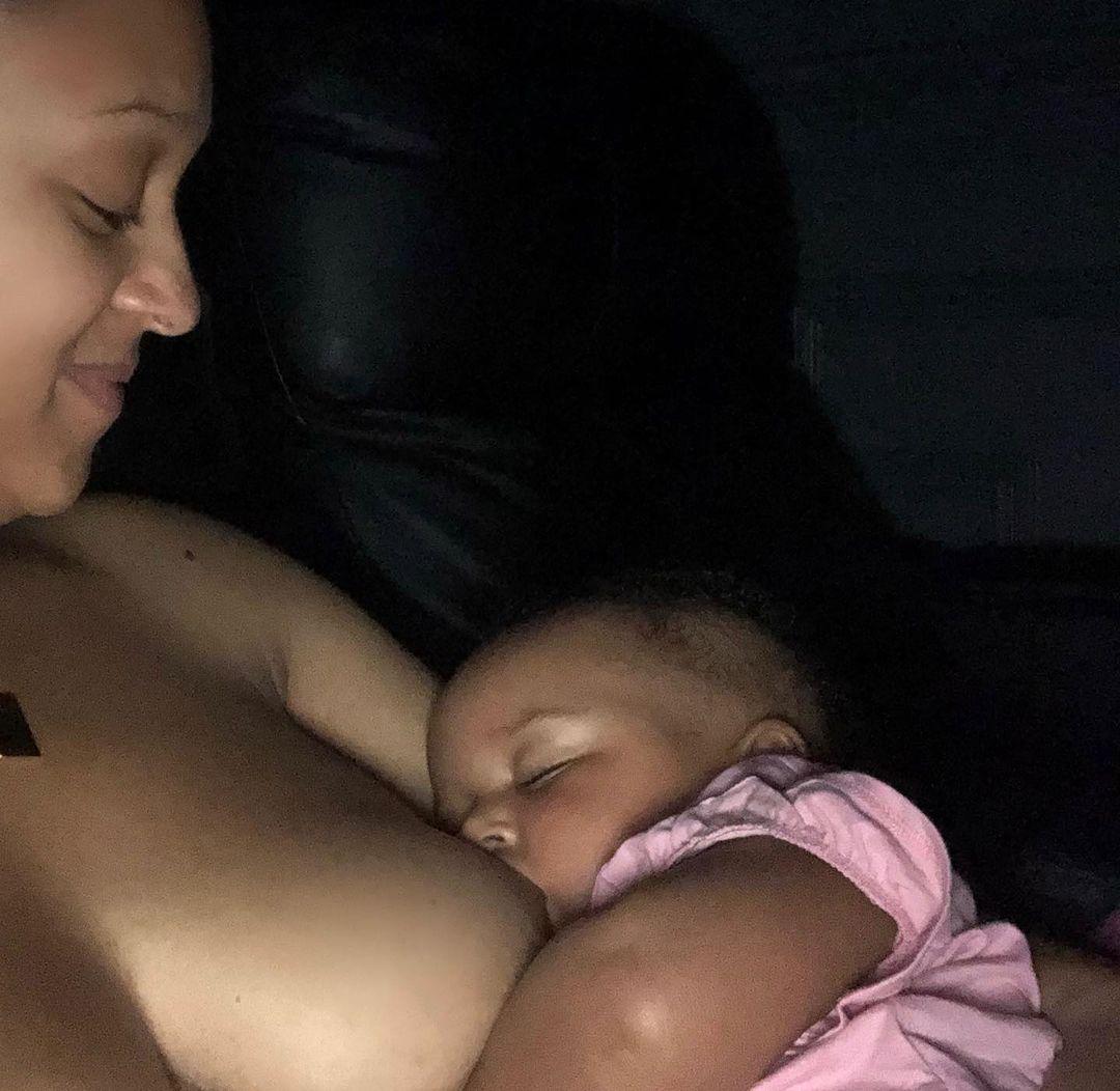 Tia Mowry marks National Breastfeeding Awareness Month with breastfeeding pics