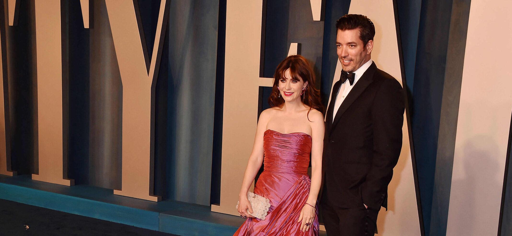 Zooey Deschanel Flaunts Unique Engagement Ring From Jonathan Scott: ‘Forever Starts Now’