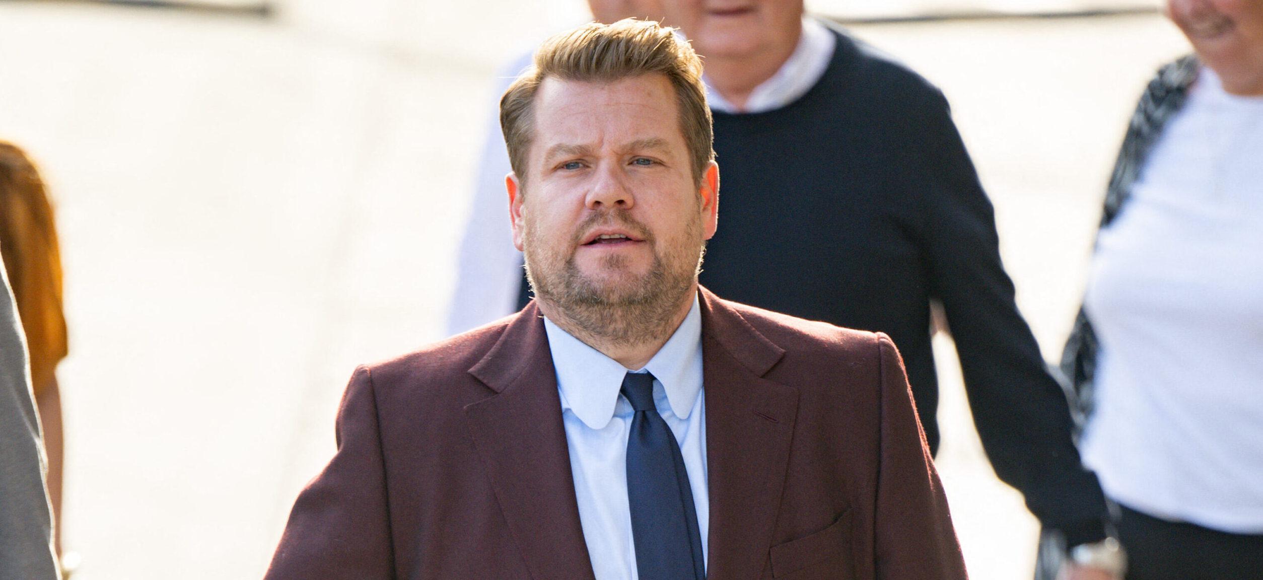 James Corden Allegedly Confronted By Doorman In UK For Parking His Bike Incorrectly