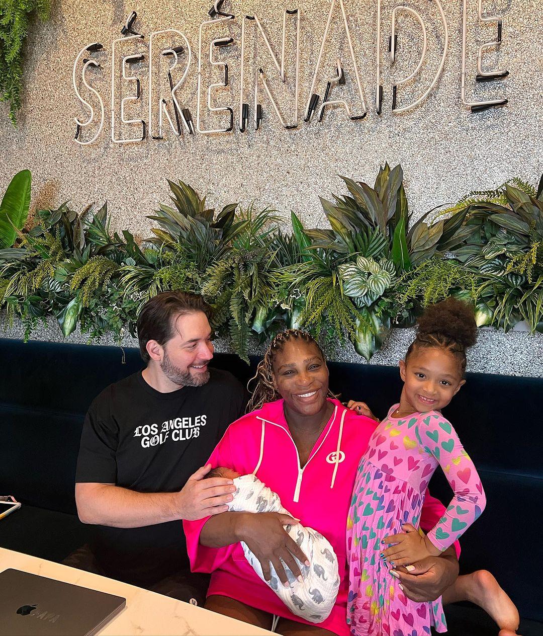 Serena Williams Follows Through On Disney Themed Name After 2nd Baby's Arrival