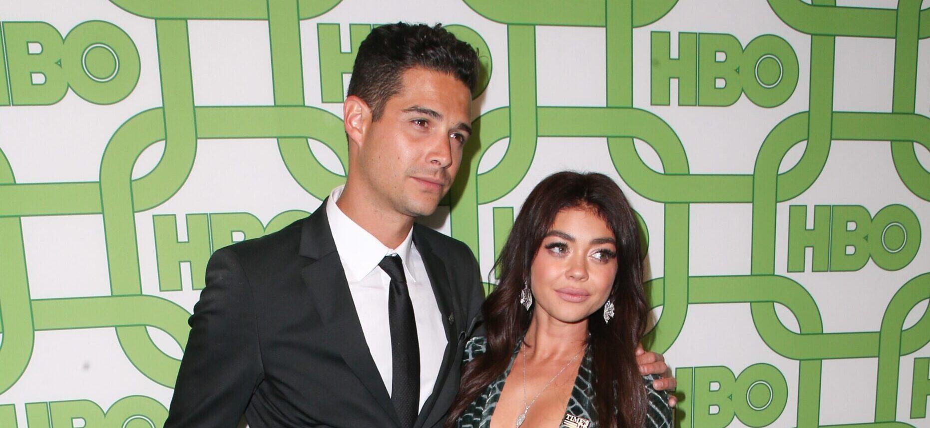 Sarah Hyland and Wells Adams at HBO's Official Golden Globe Awards After Party - Arrivals
