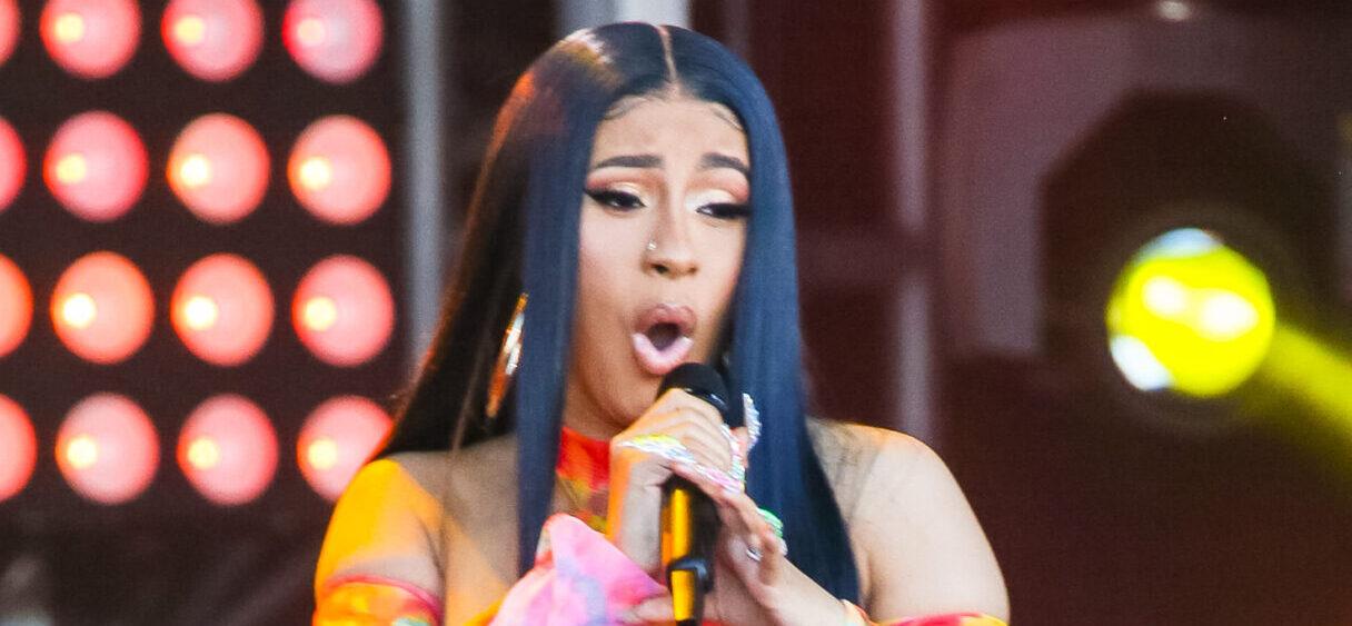 The microphone Cardi B hurled at the audience is up for auction