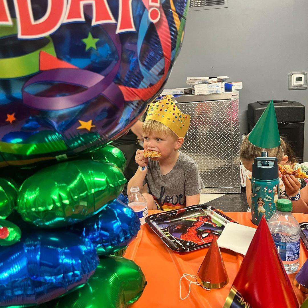 Ant Anstead Treats Son Hudson To Spiderman Themed Party For His 4th Birthday