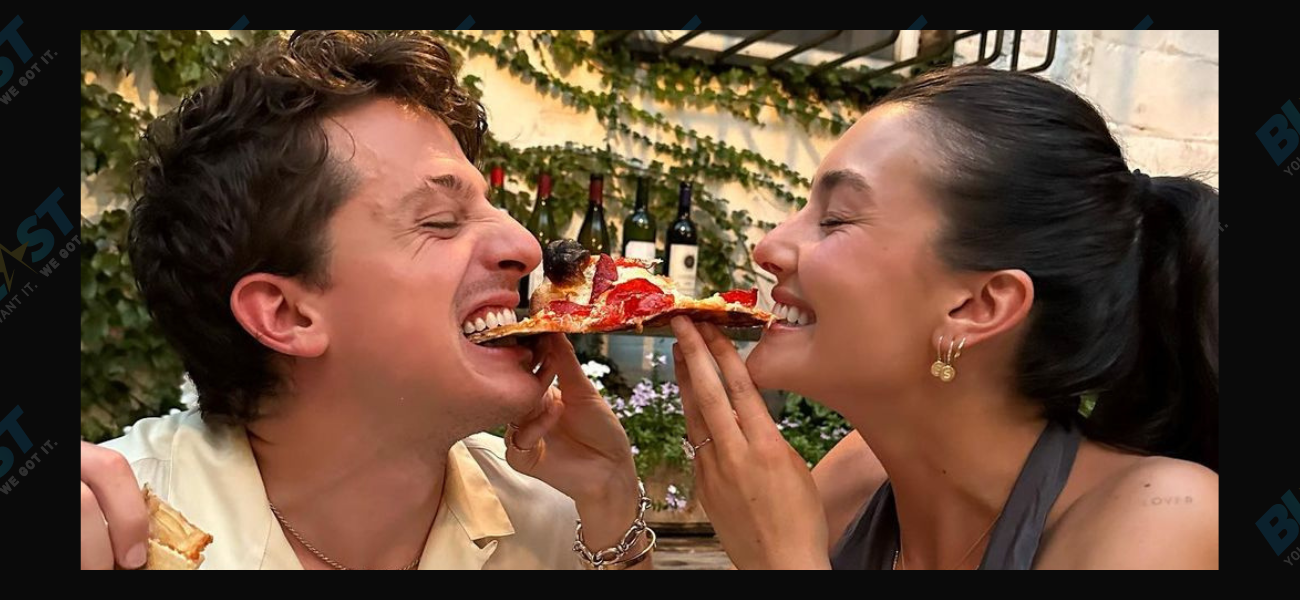 Charlie Puth Celebrating Engagement With Brooke Sansone Is The Cutest Serve Ever!