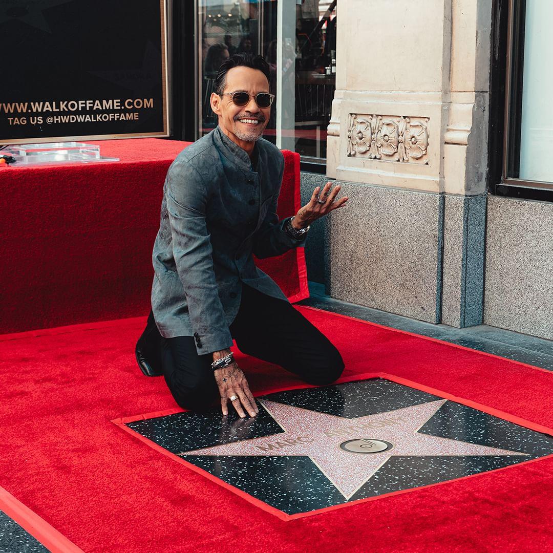Fans Celebrate Marc Anthony As He Gets Star On Hollywood Walk Of Fame