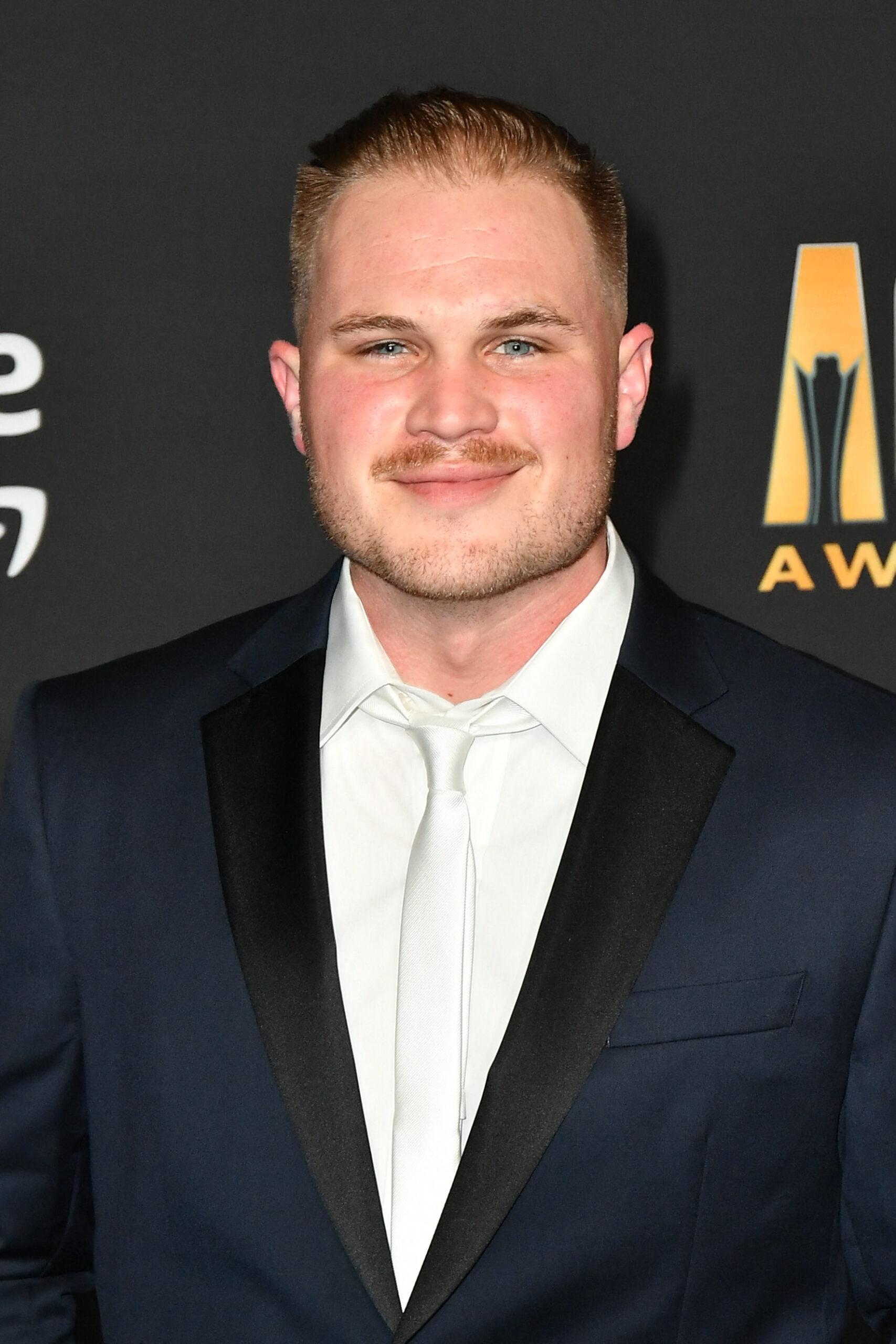 Zach Bryan at the 58th Annual Academy of Country Music Awards