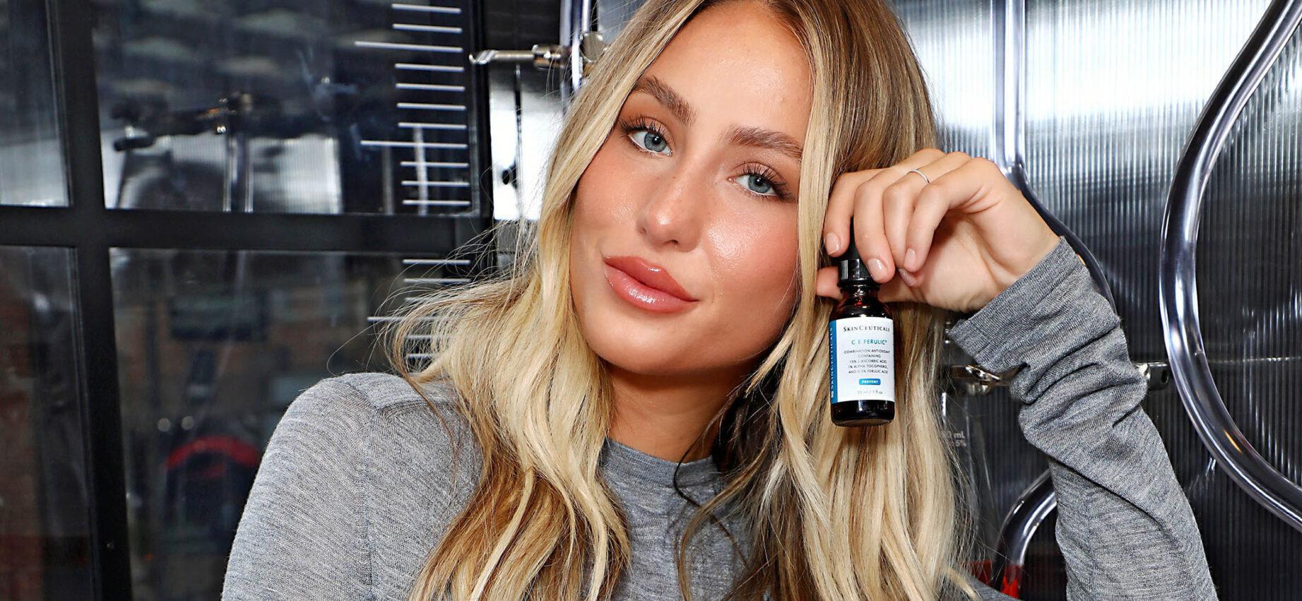 Alix Earle Celebrates the launch of the SkinCeuticals Treatment Tour during NYFW