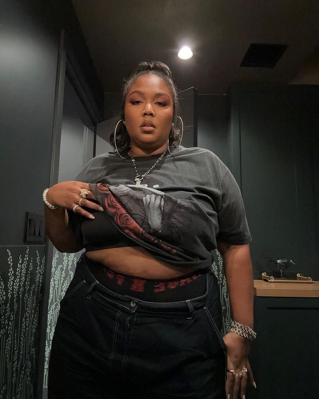 Lizzo is back in the studio
