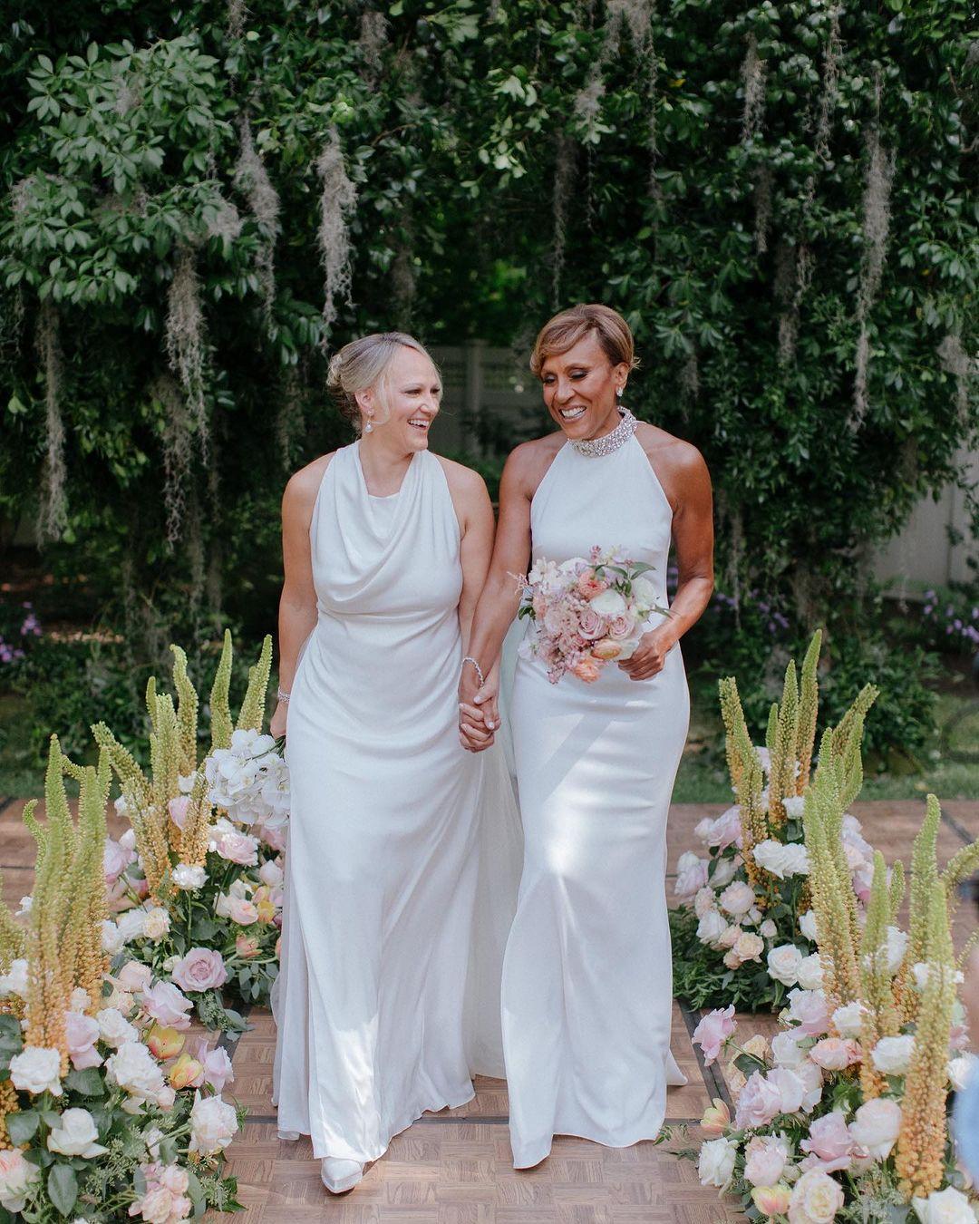 ‘GMA’ Host Robin Roberts Follows Through On ‘Saying Yes To Marriage’ With Amber Laign