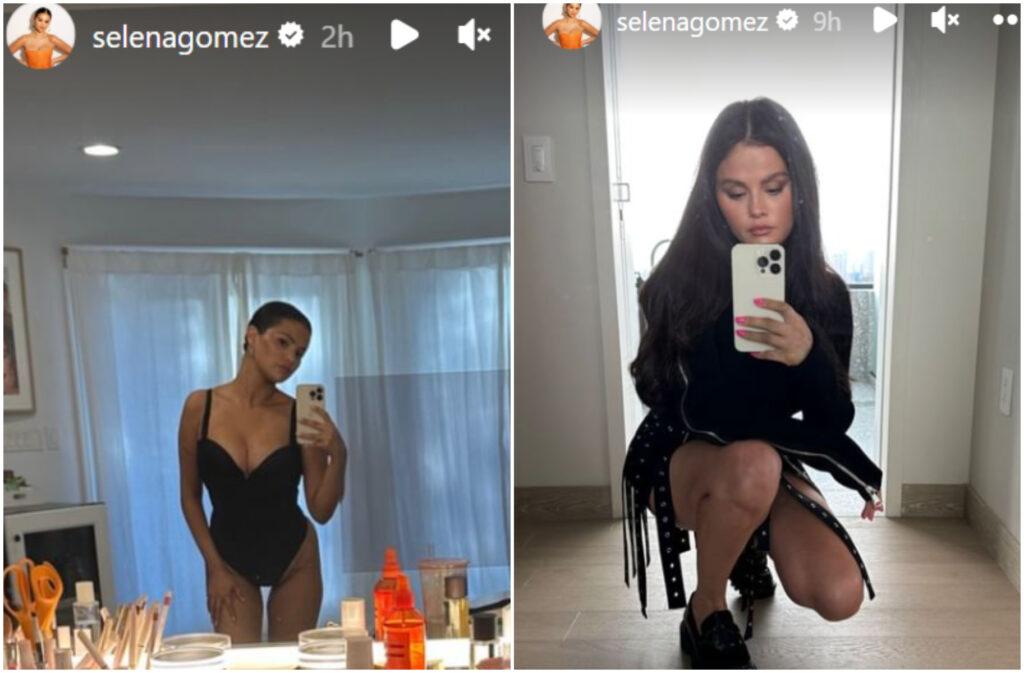 Selena Gomez shows off enviable thigh gap 