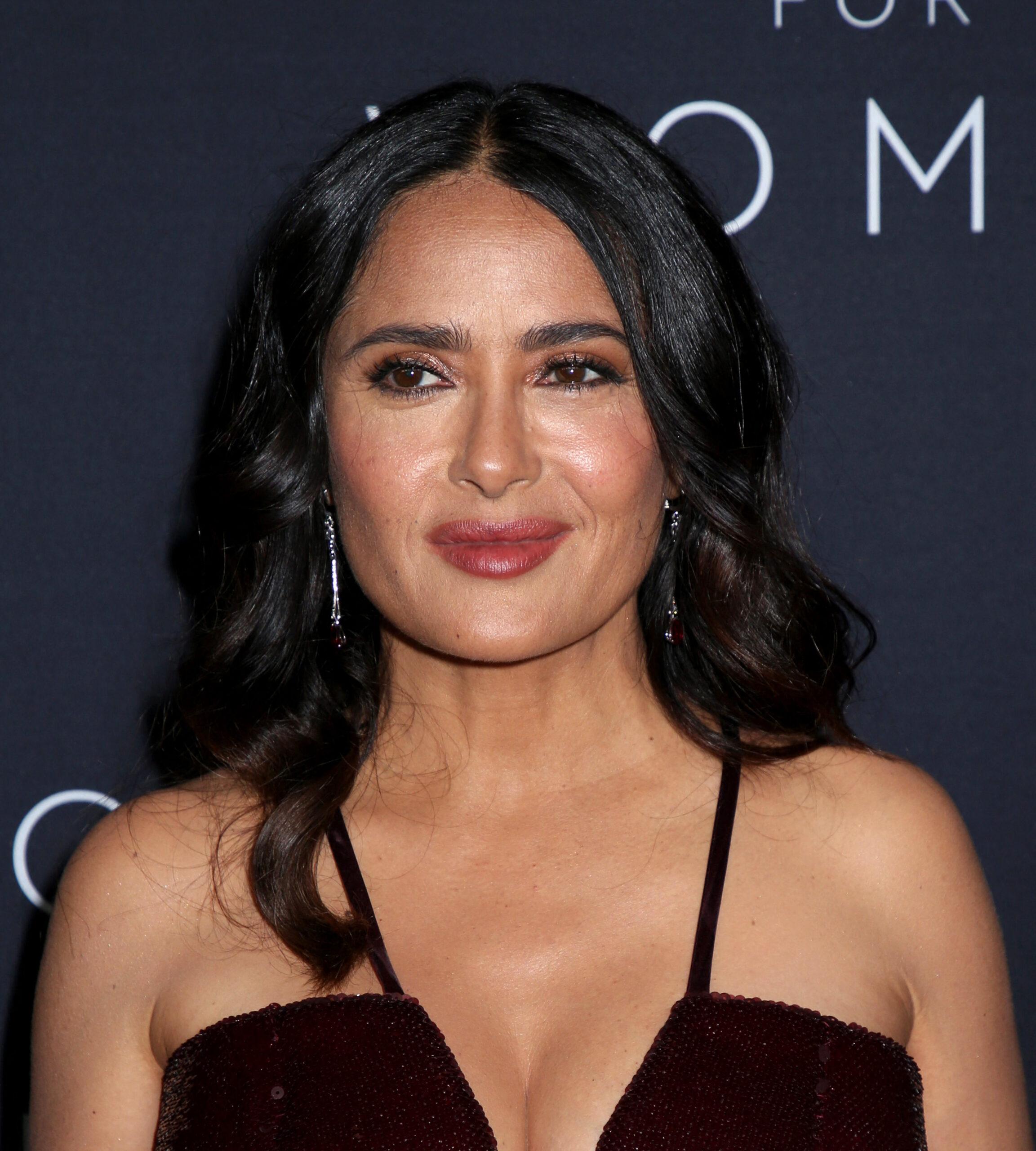 Salma Hayek at the Kering Foundation's 2nd Annual Caring for Women dinner