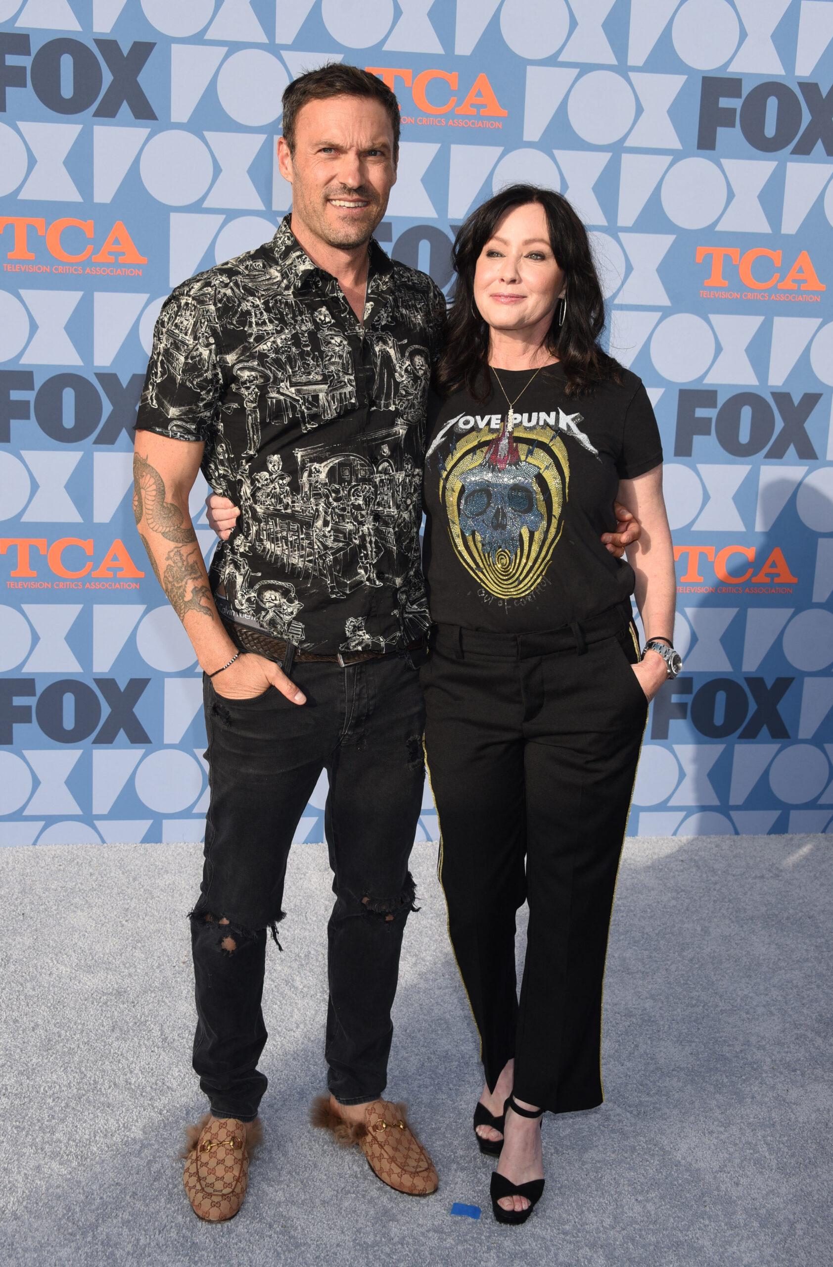 Brian Austin Green and Shannen at FOX Summer TCA 2019 All-Star Party