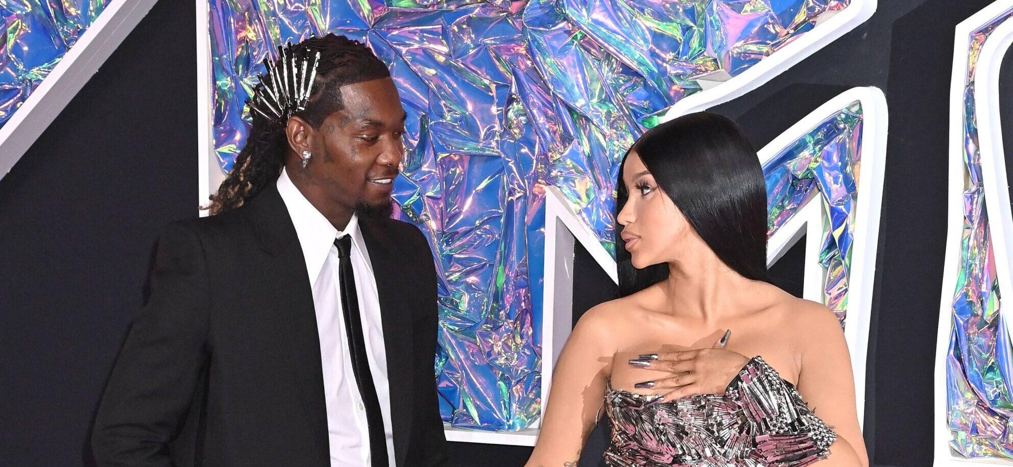 Cardi B and Offset at the VMA Awards 2023 - ARRIVALS
